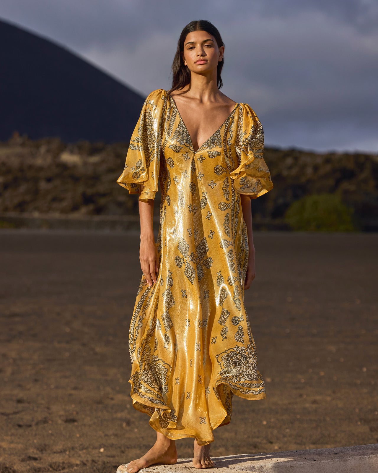 Gita Dress -  Yellow - Image 6