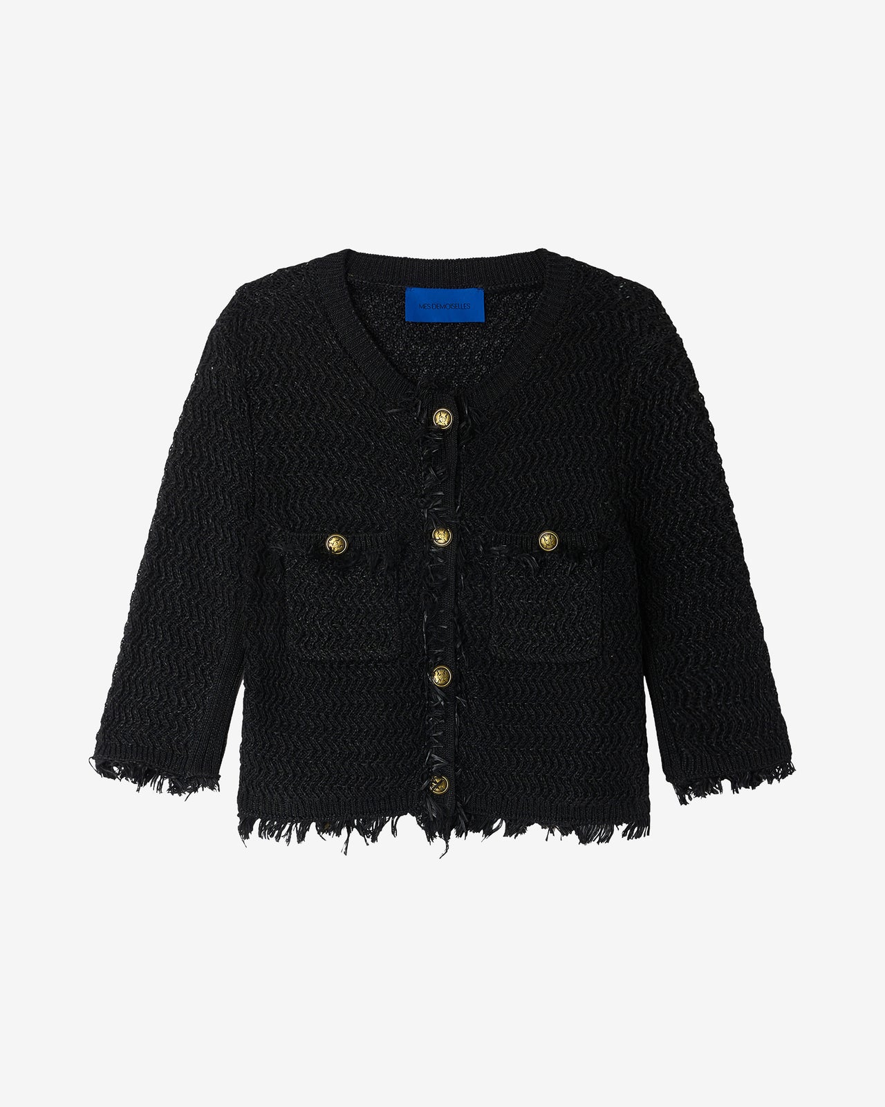 Cardigan Grafere - Noir - Image 11