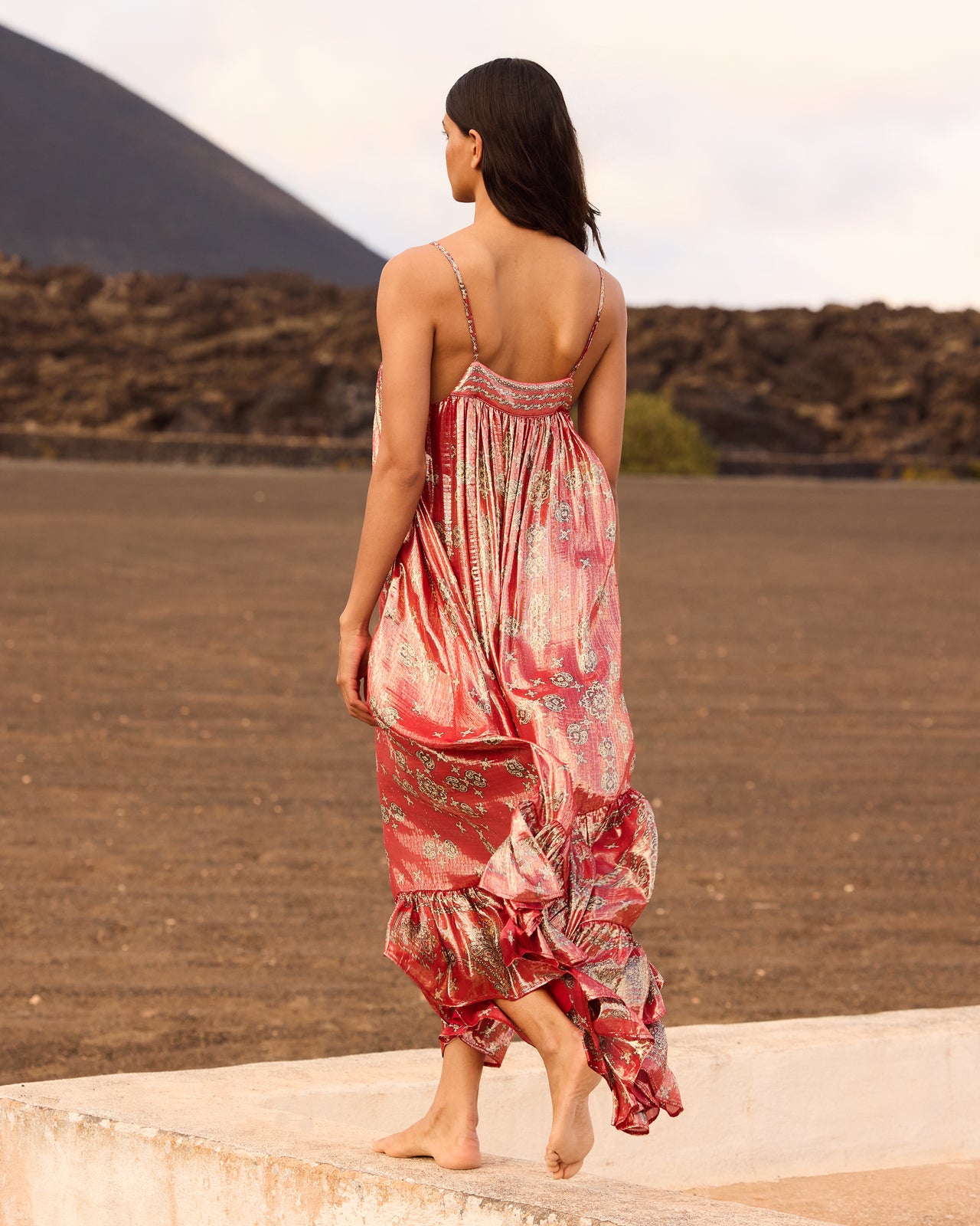 Robe Grim - Rouge - Image 6