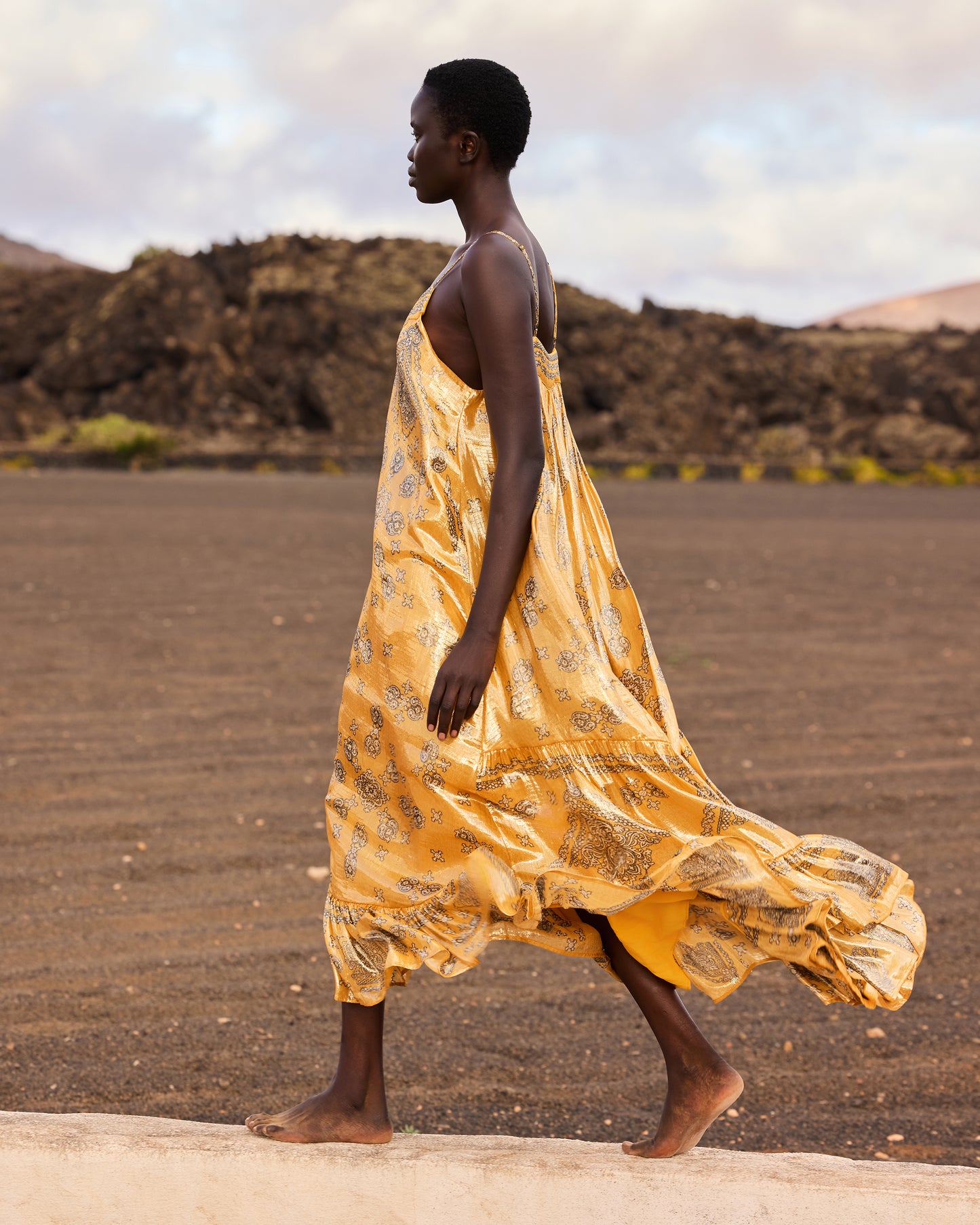 Robe Grim - Jaune