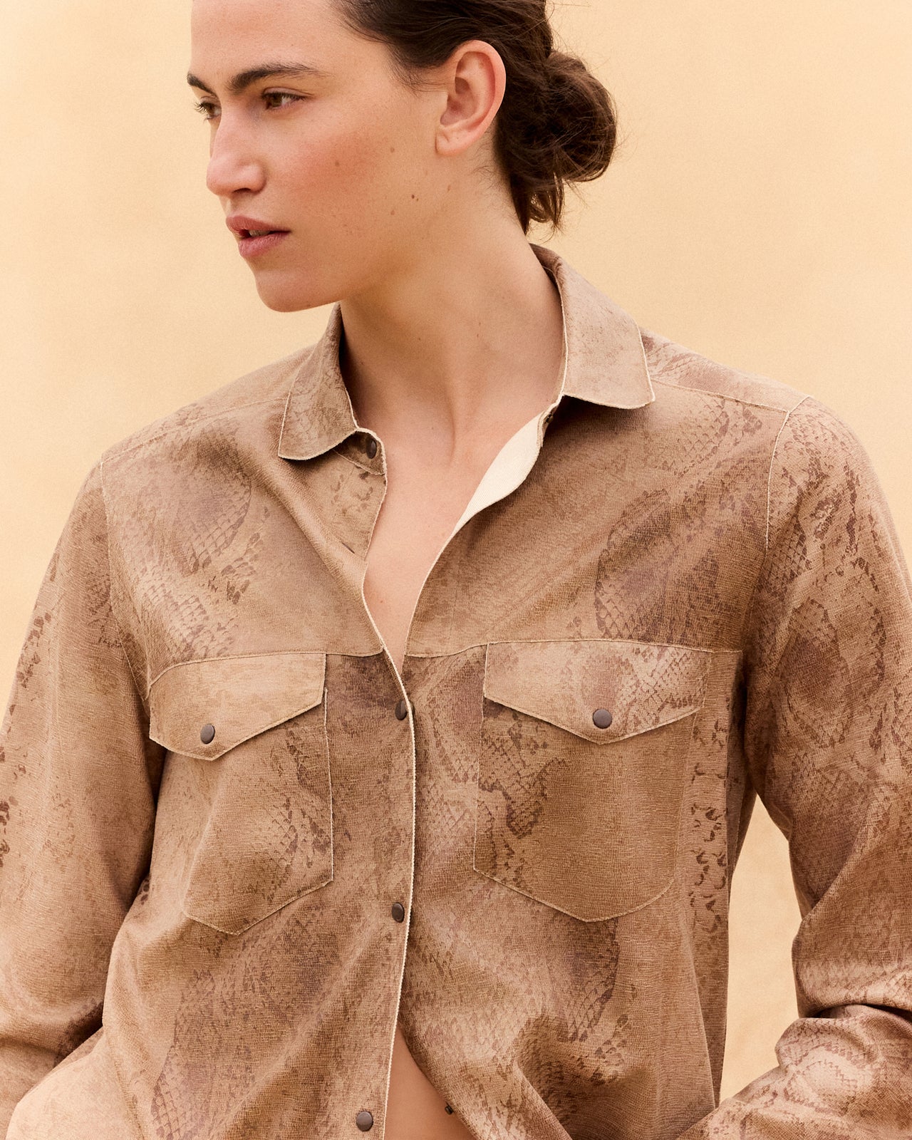 Chemise Hall - Beige - Image 3