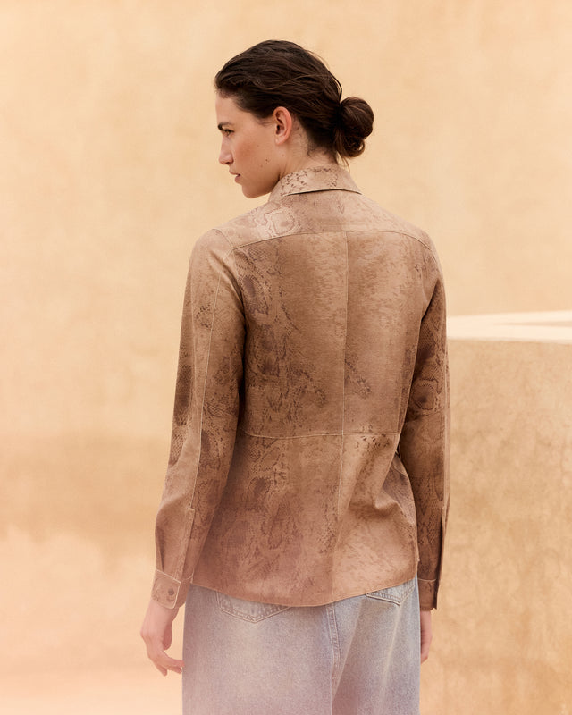 Chemise Hall - Beige - Image 3