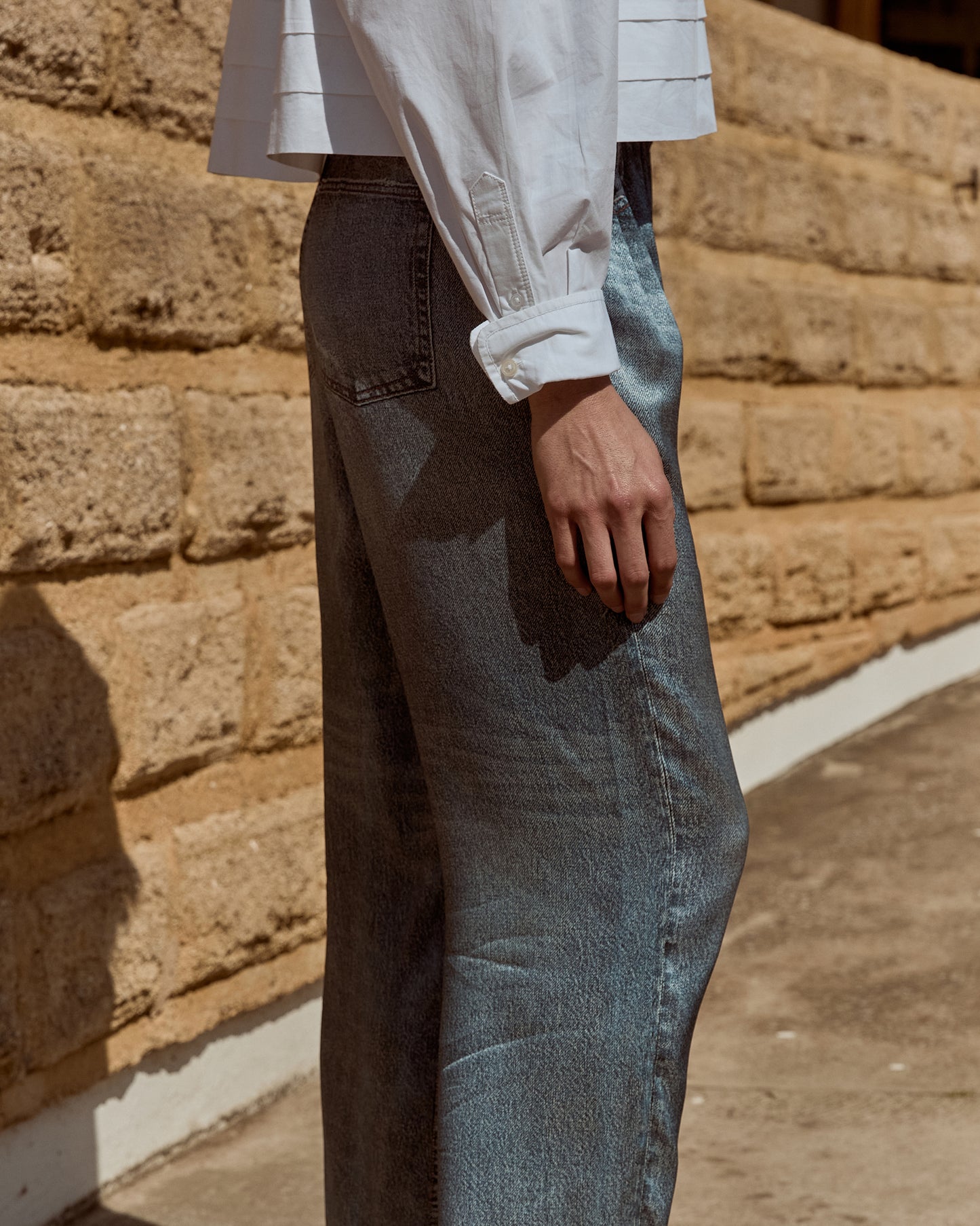 Imina Pants - Blue