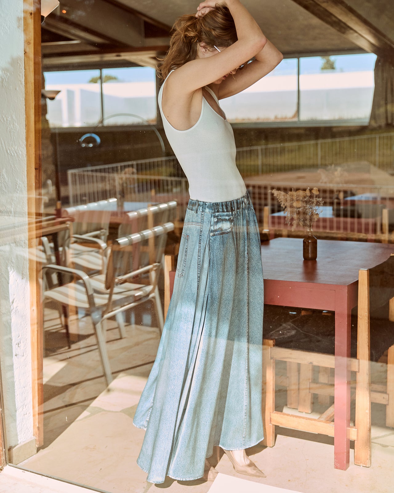 Jupe Isa - Bleu - Image 8