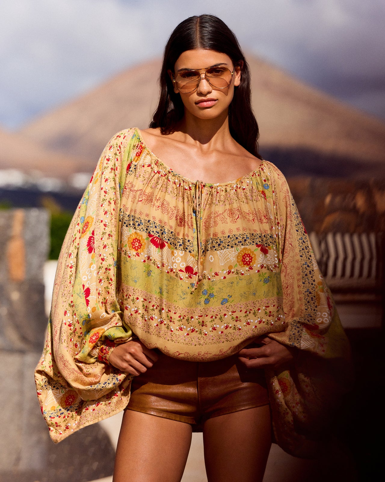 Kalas Blouse -  Yellow - Image 1