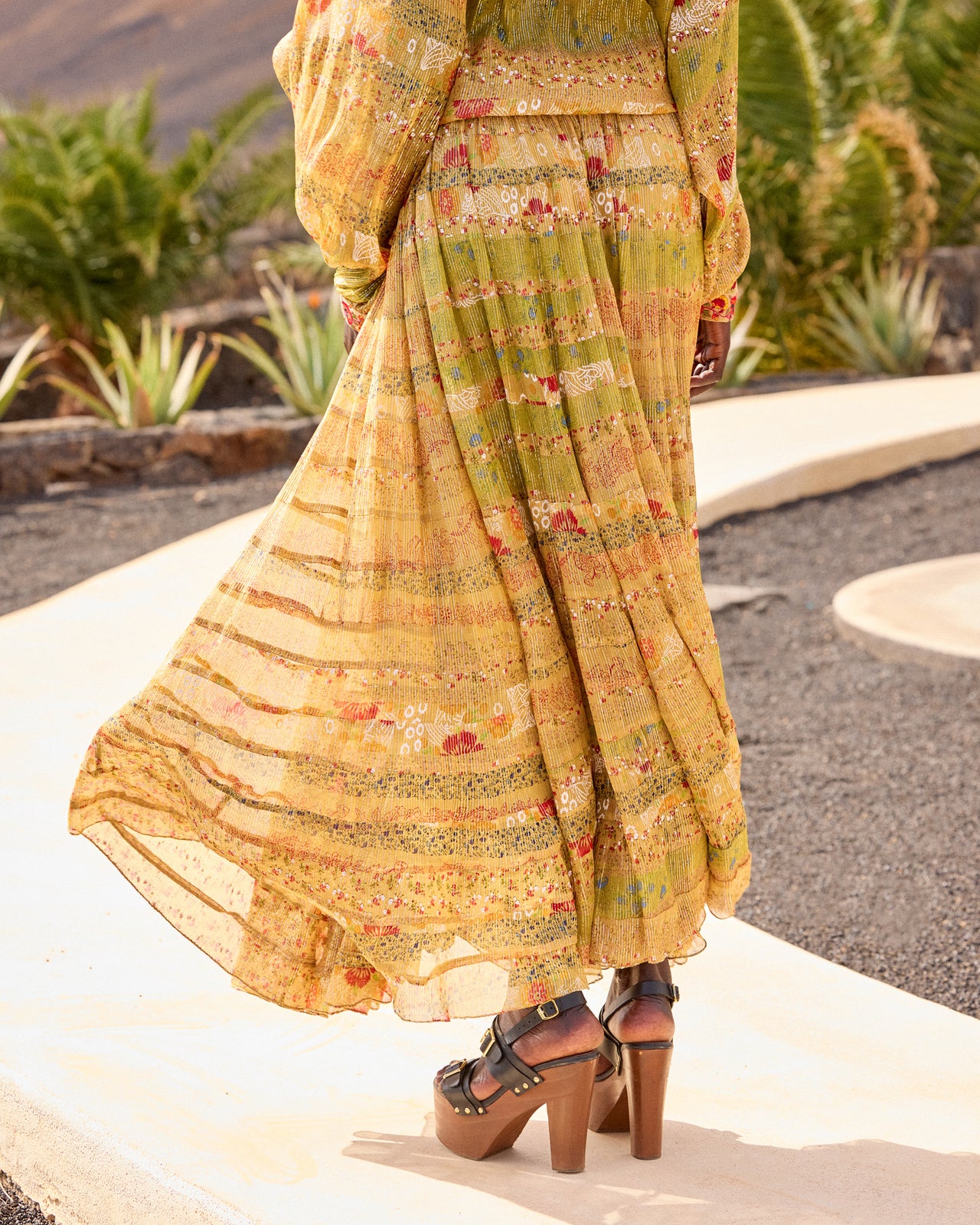 Kaligari Skirt -  Yellow - Image 4