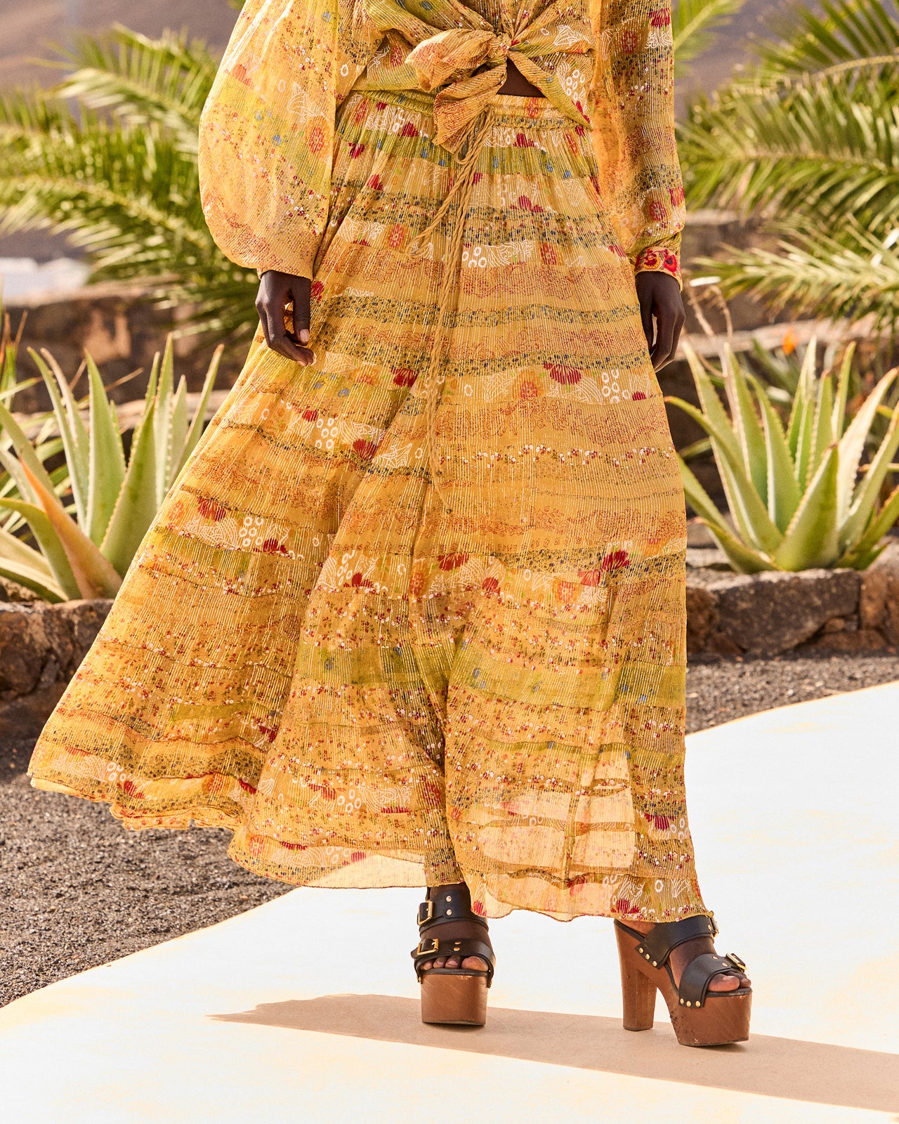 Kaligari Skirt -  Yellow - Image 2