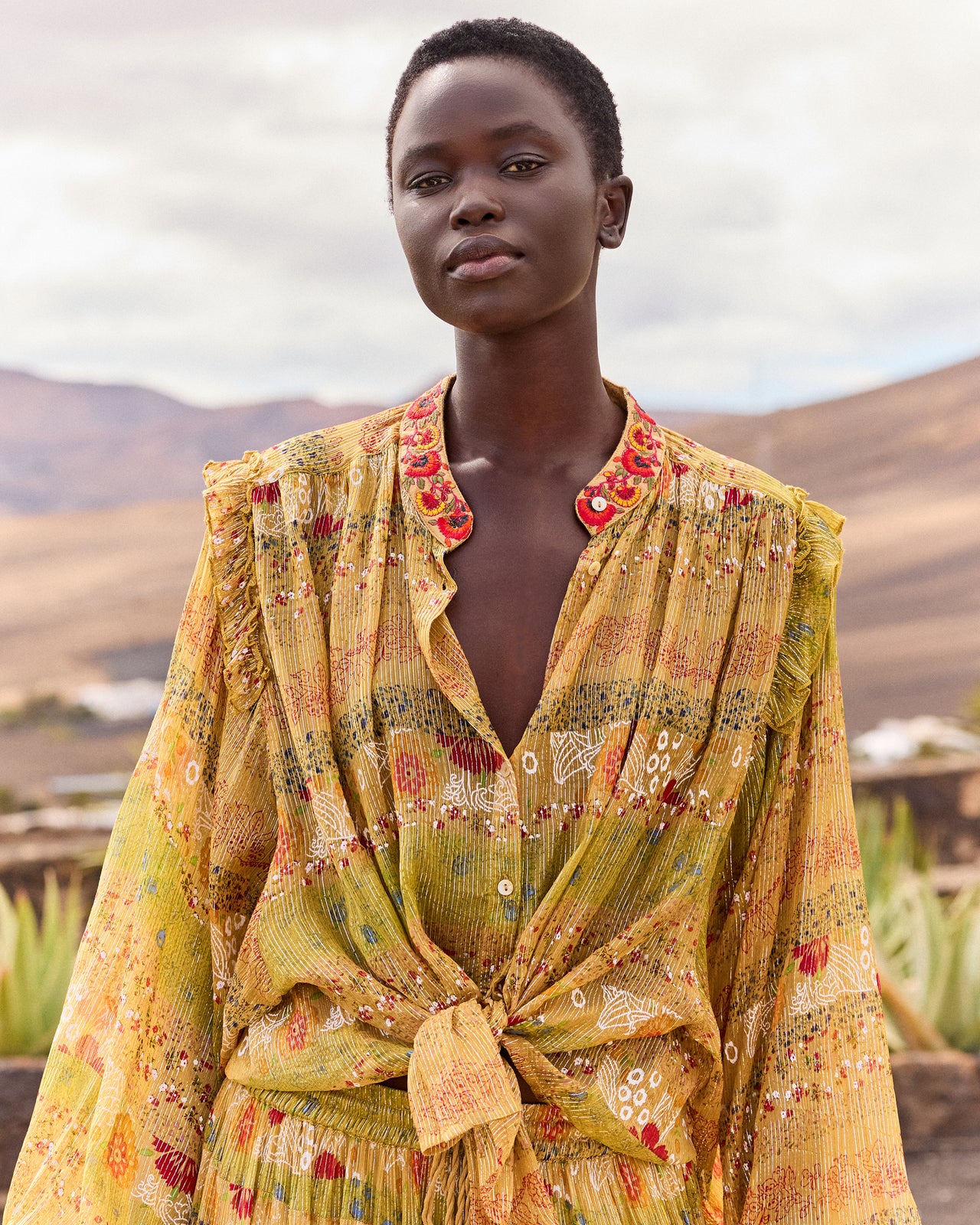 Chemise Kumin - Jaune - Image 4