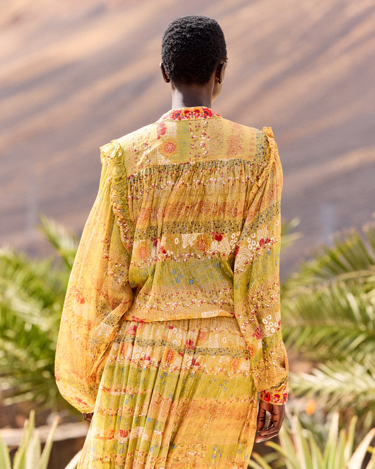 Chemise Kumin - Jaune - Image 5