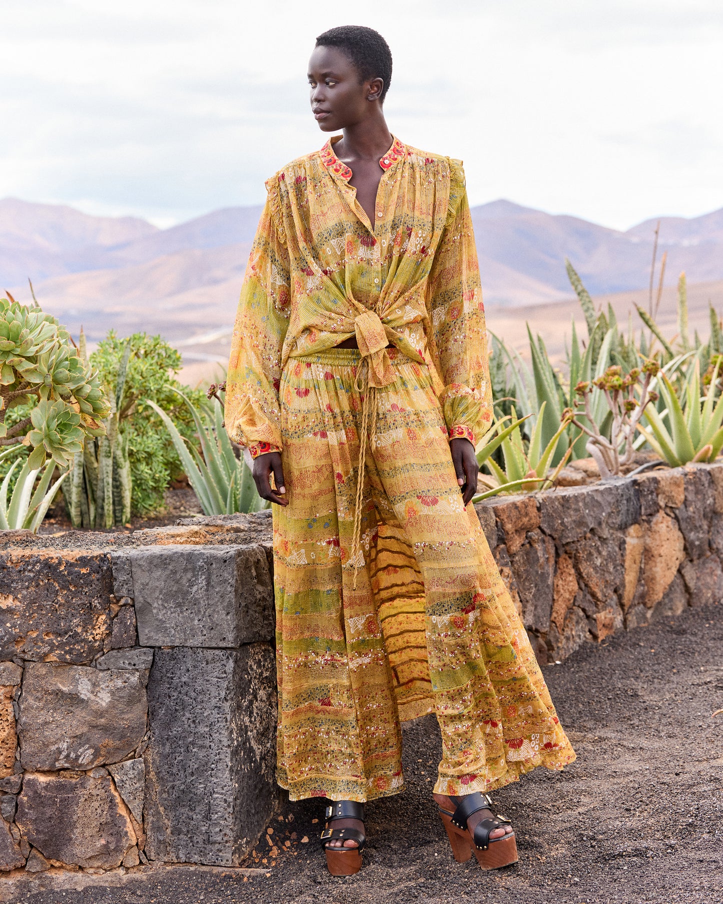 Chemise Kumin - Jaune