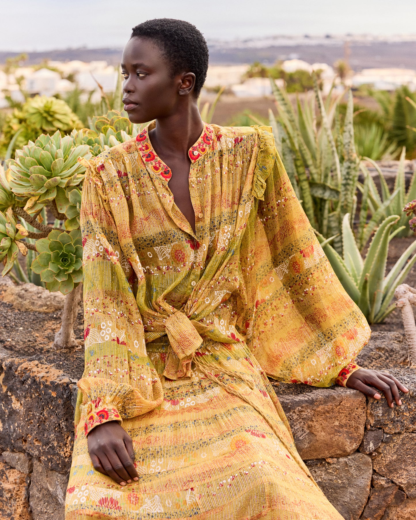 Chemise Kumin - Jaune