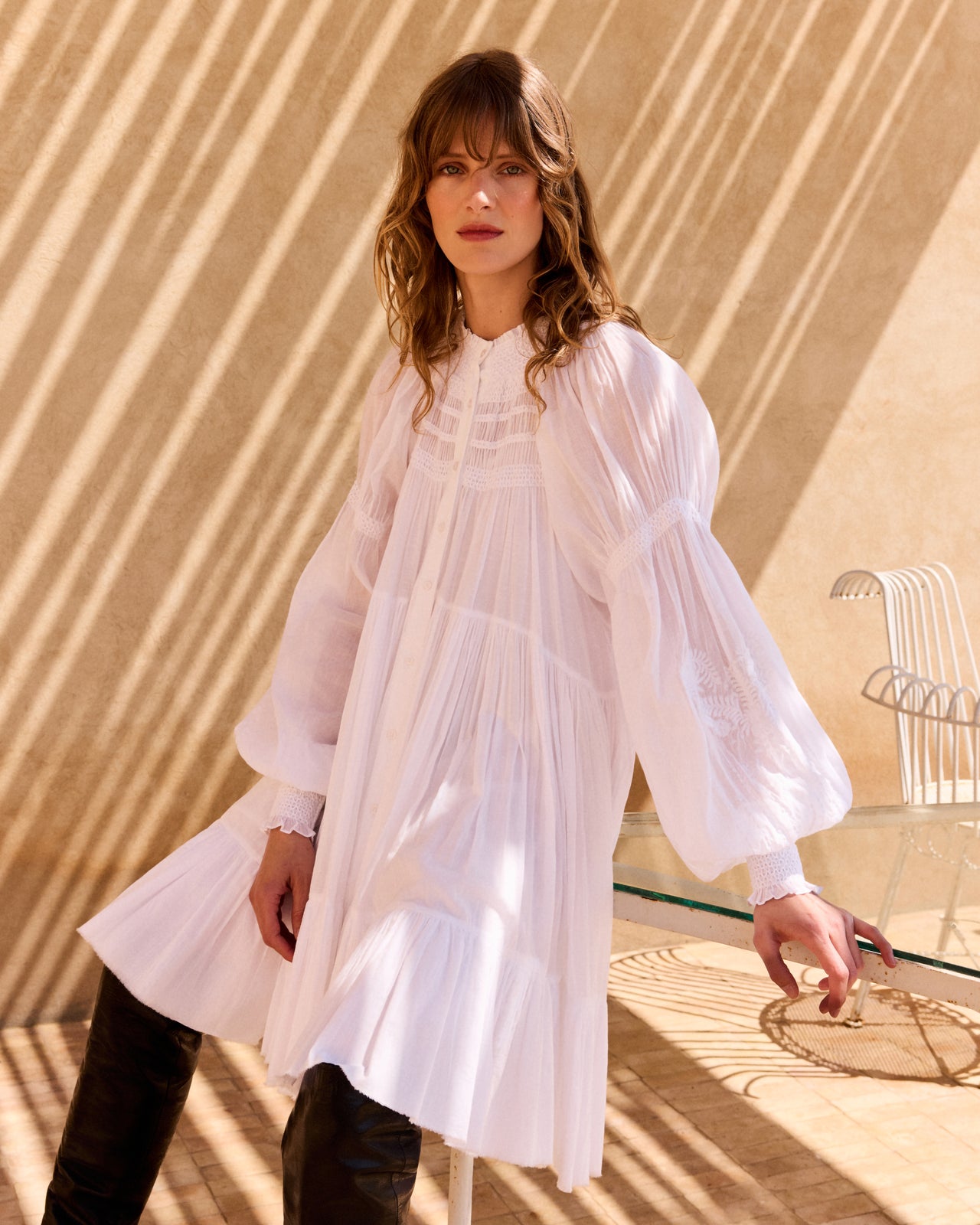 Langelique Dress - White - Image 1