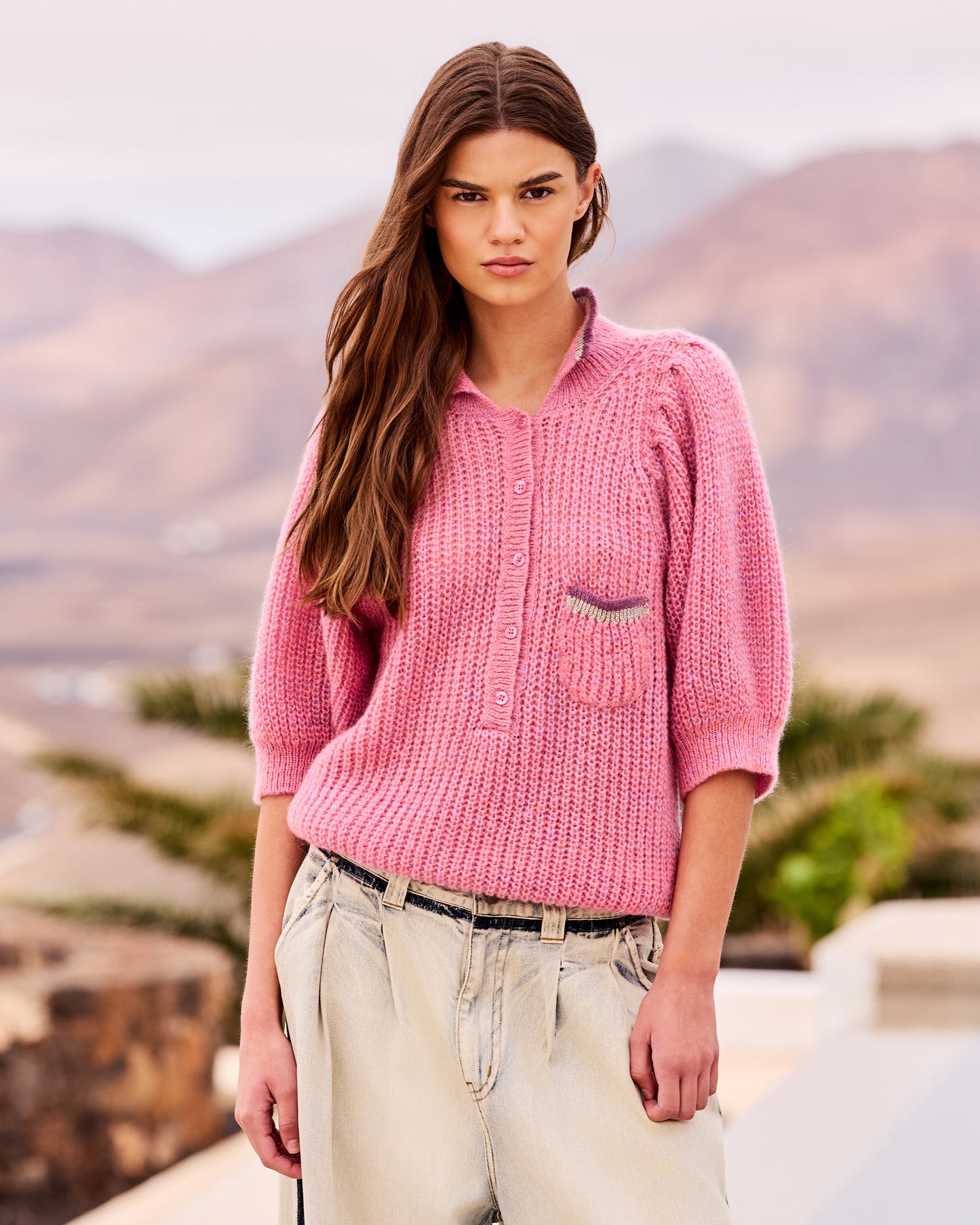 Pull Magan - Rose