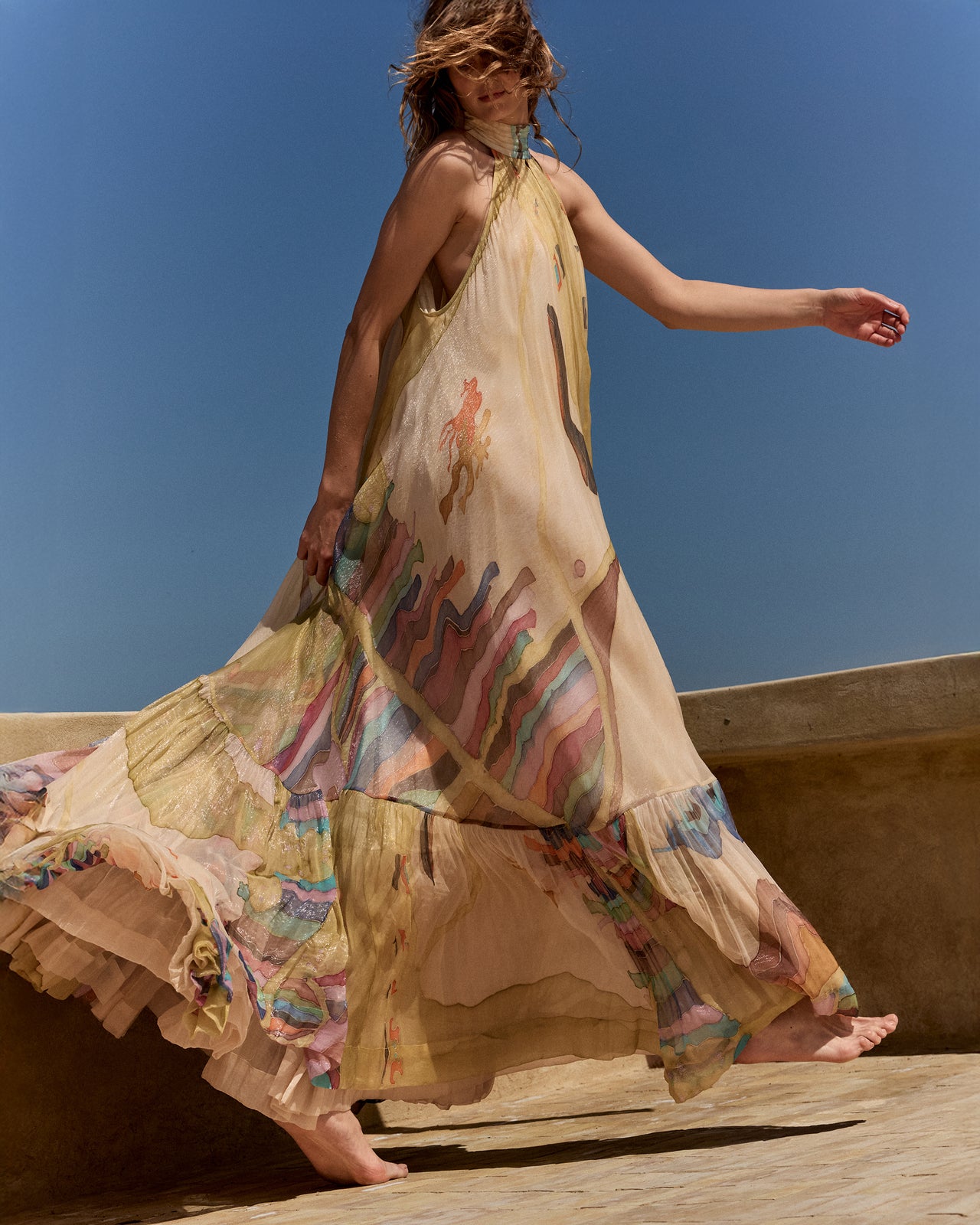 Robe Malar - Jaune - Image 9