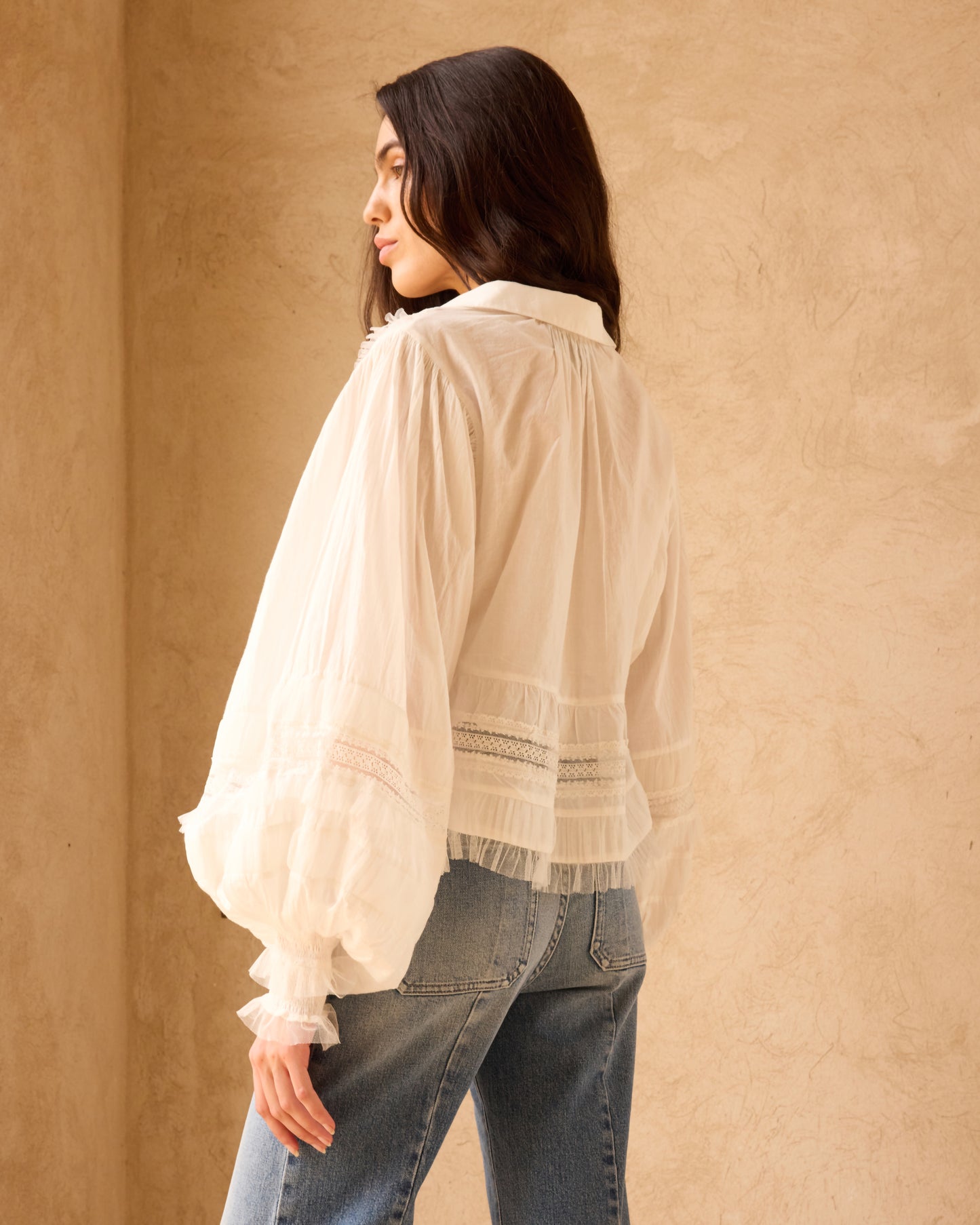 Blouse Melody - Blanc