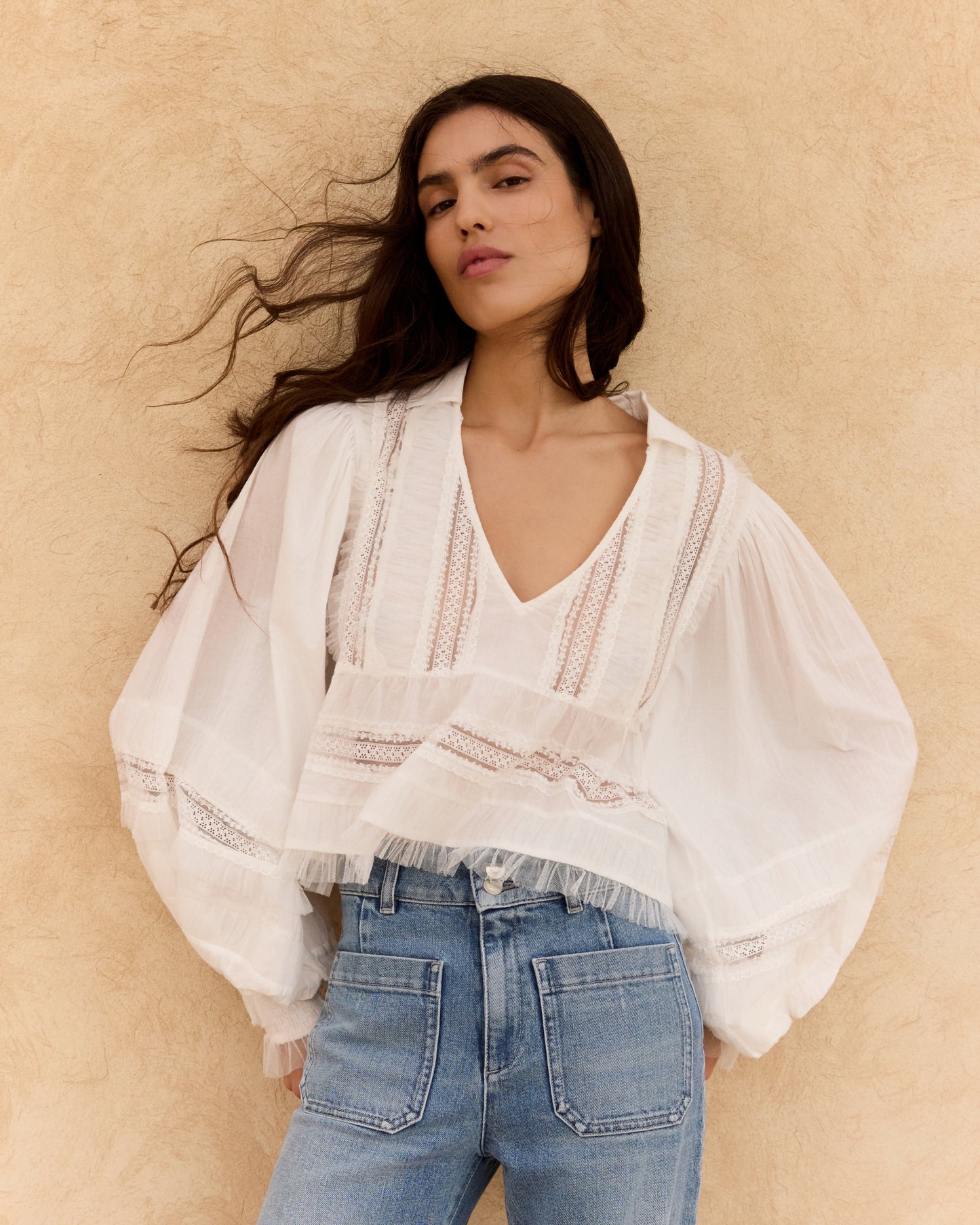 Blouse Melody - Blanc