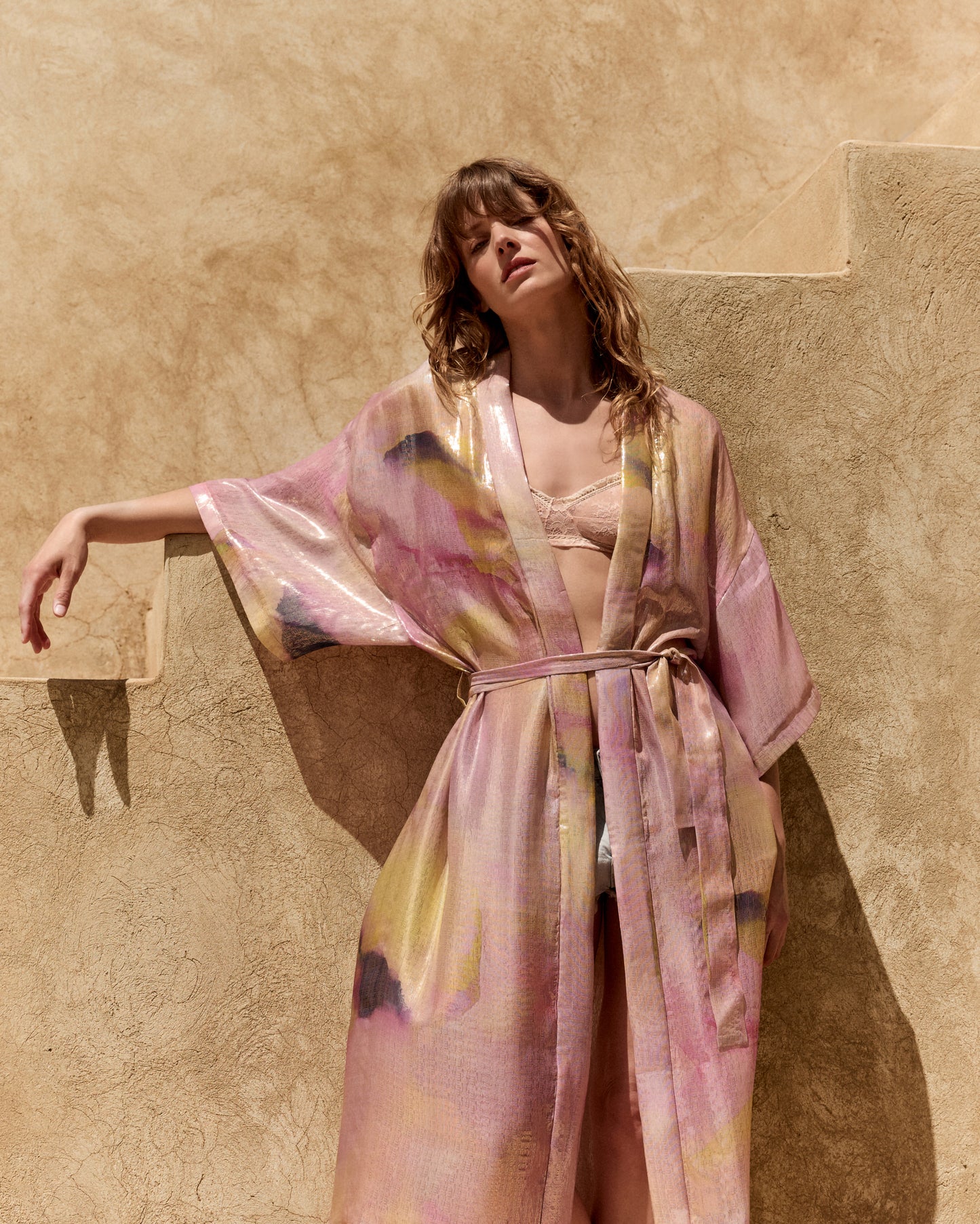 Kimono Pina - Rose