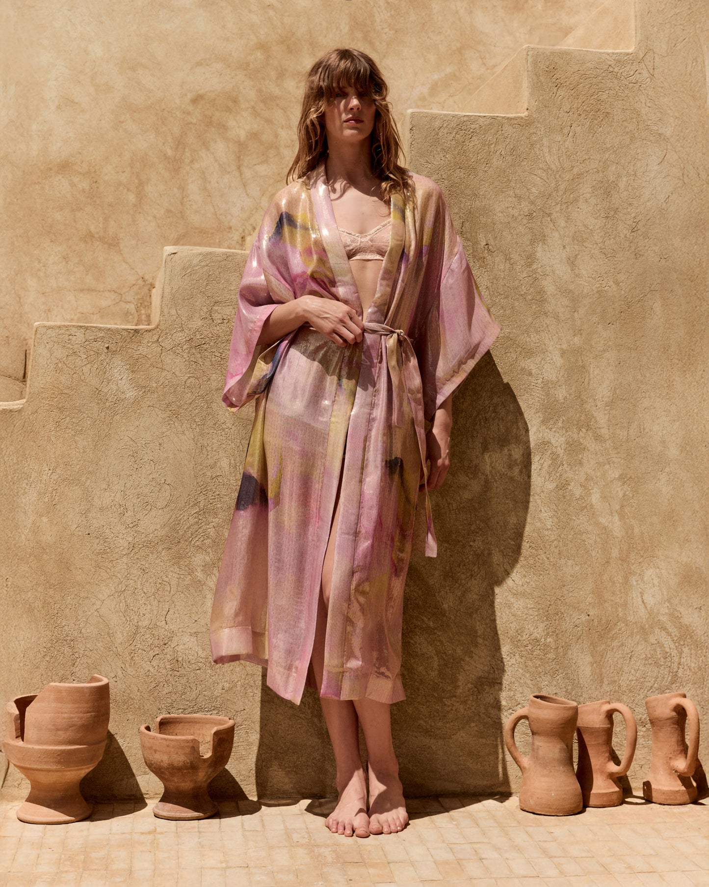 Kimono Pina - Rose