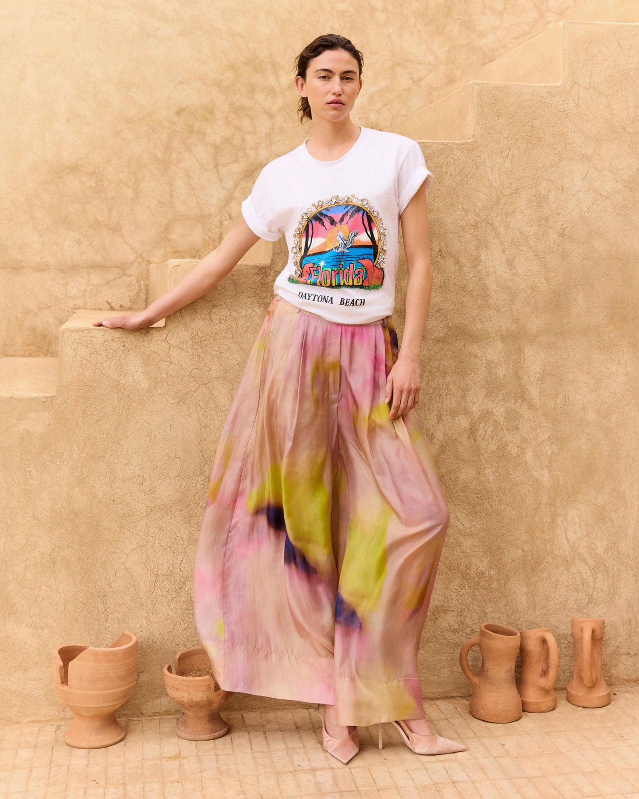 Rosa Pants - Pink - Image 1