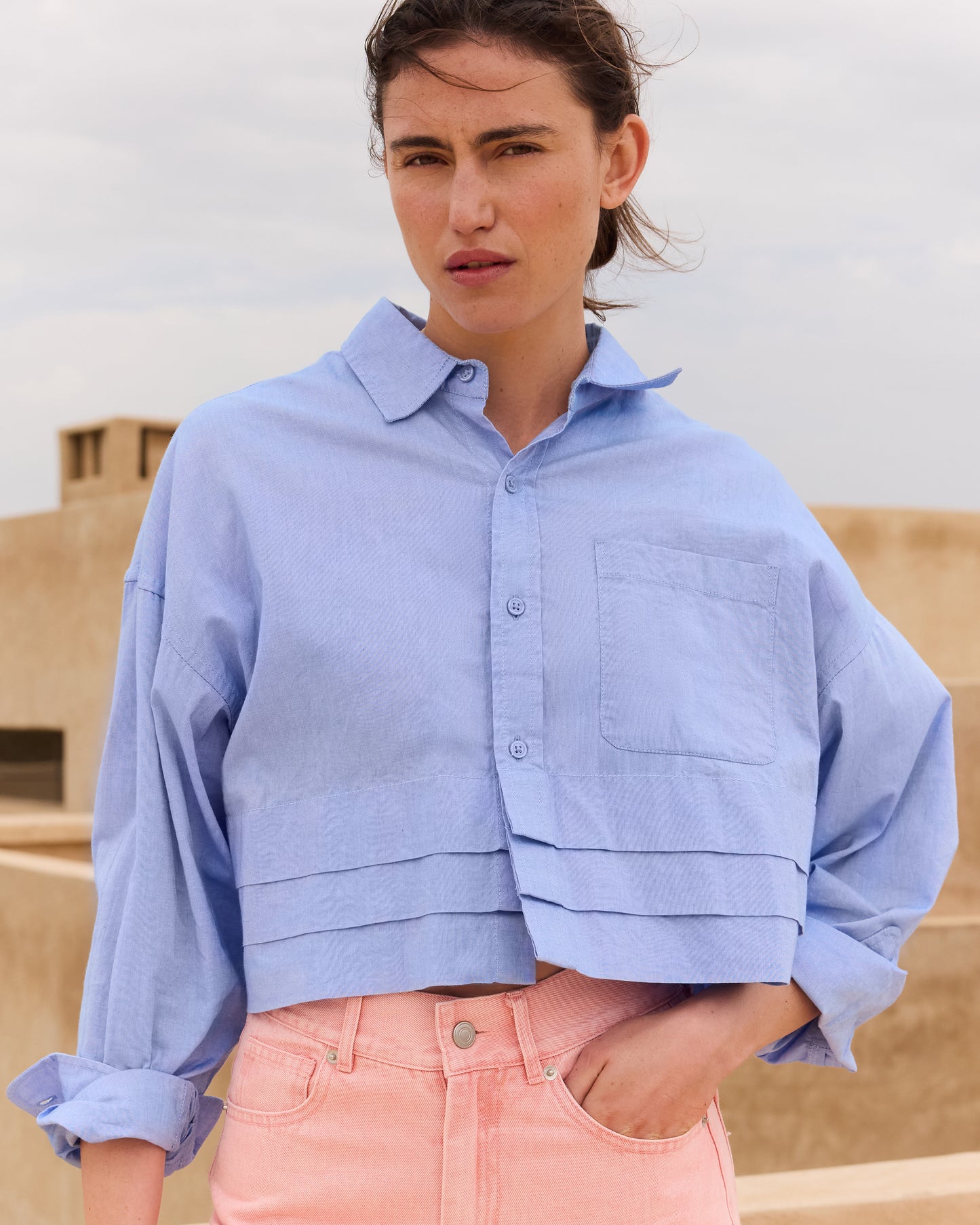 Chemise Samer - Bleu