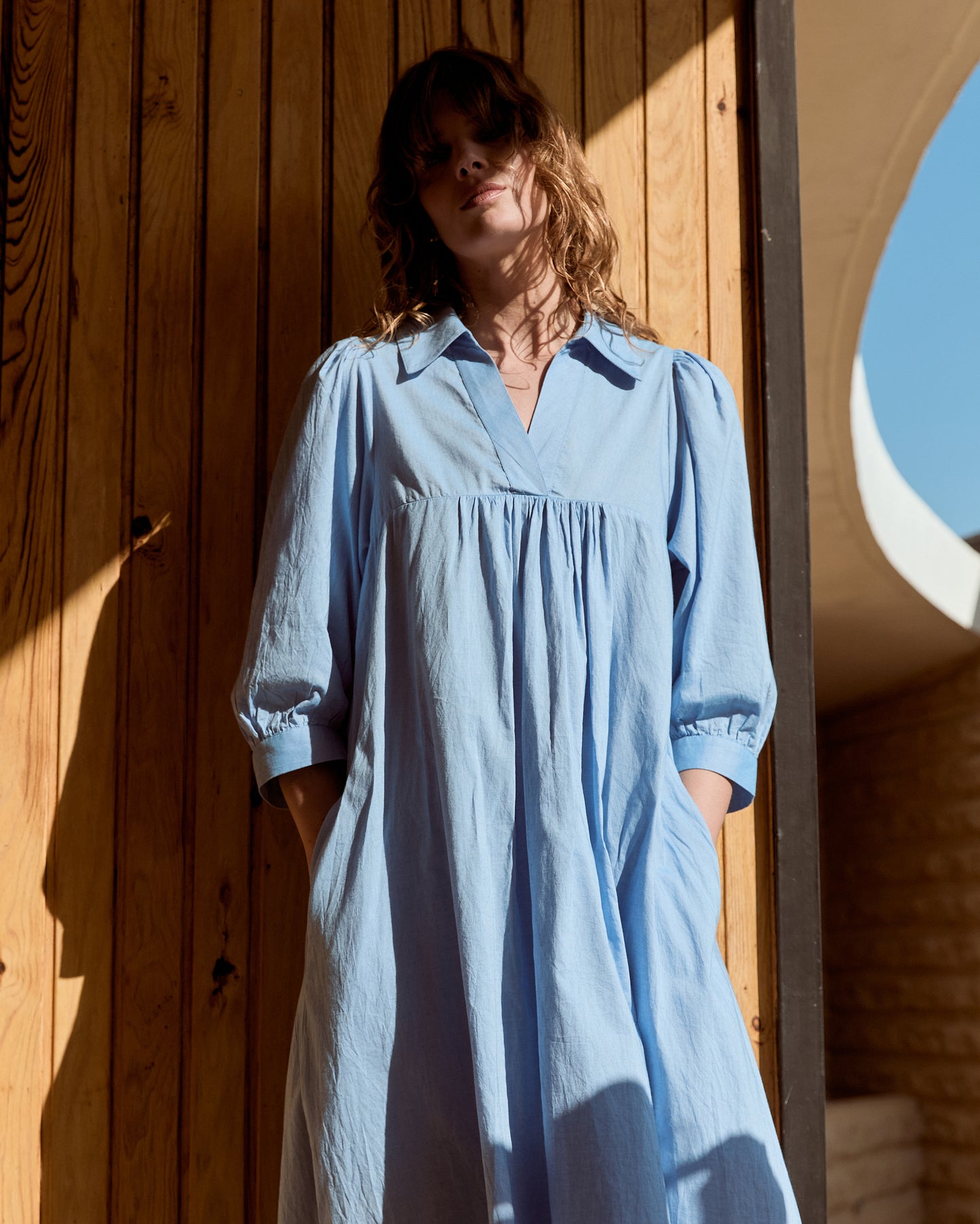 Robe Sessim - Bleu