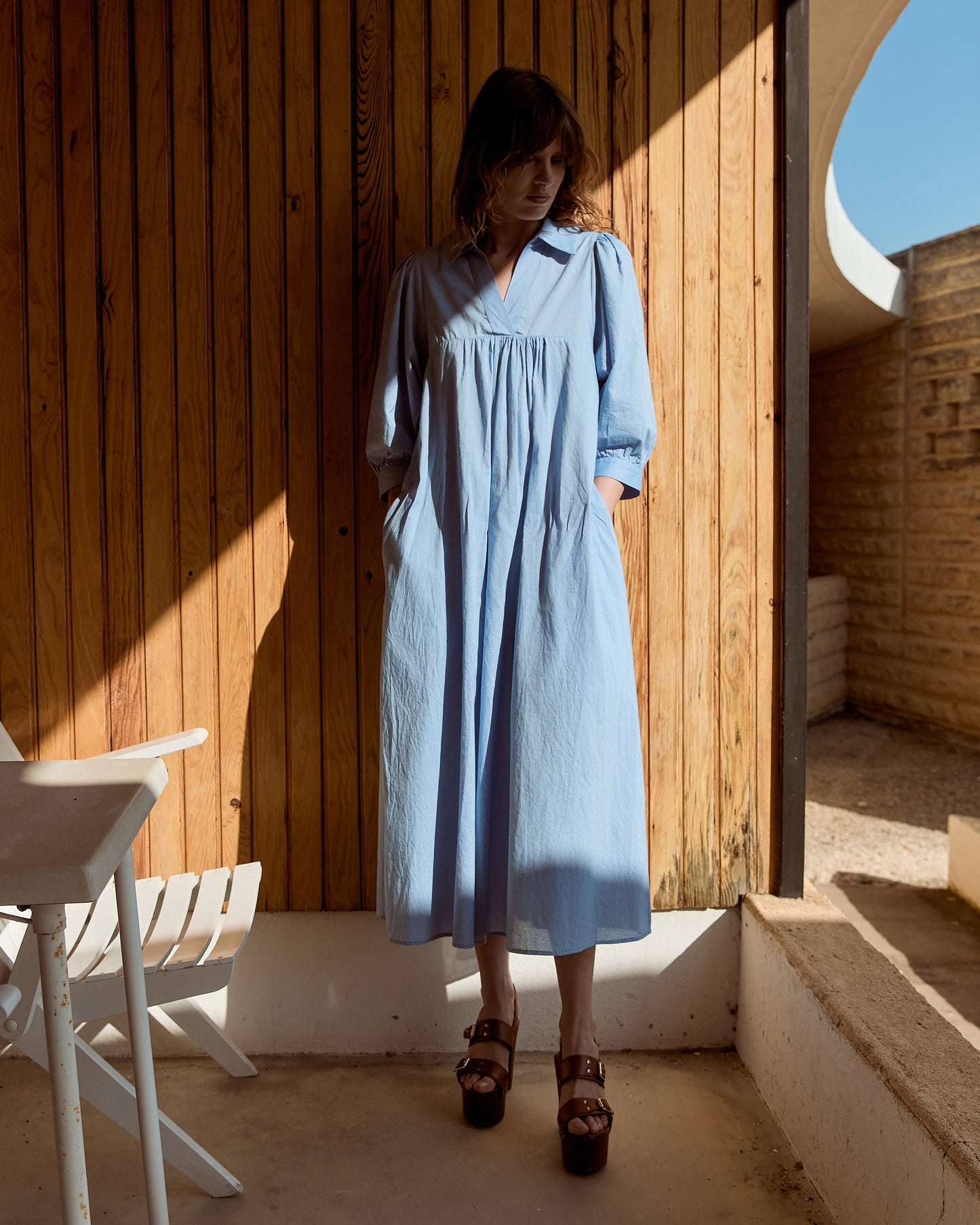 Robe Sessim - Bleu