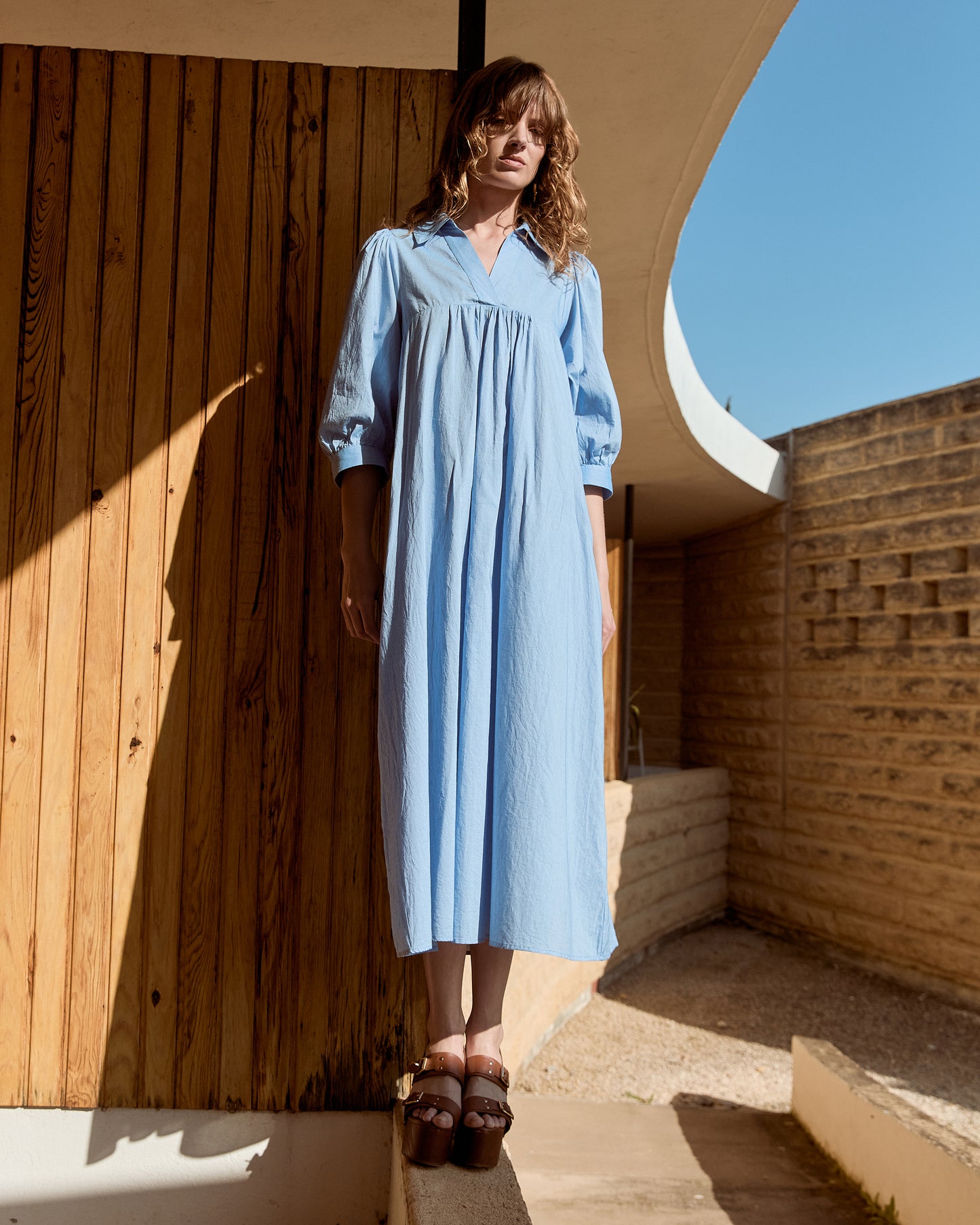 Robe Sessim - Bleu