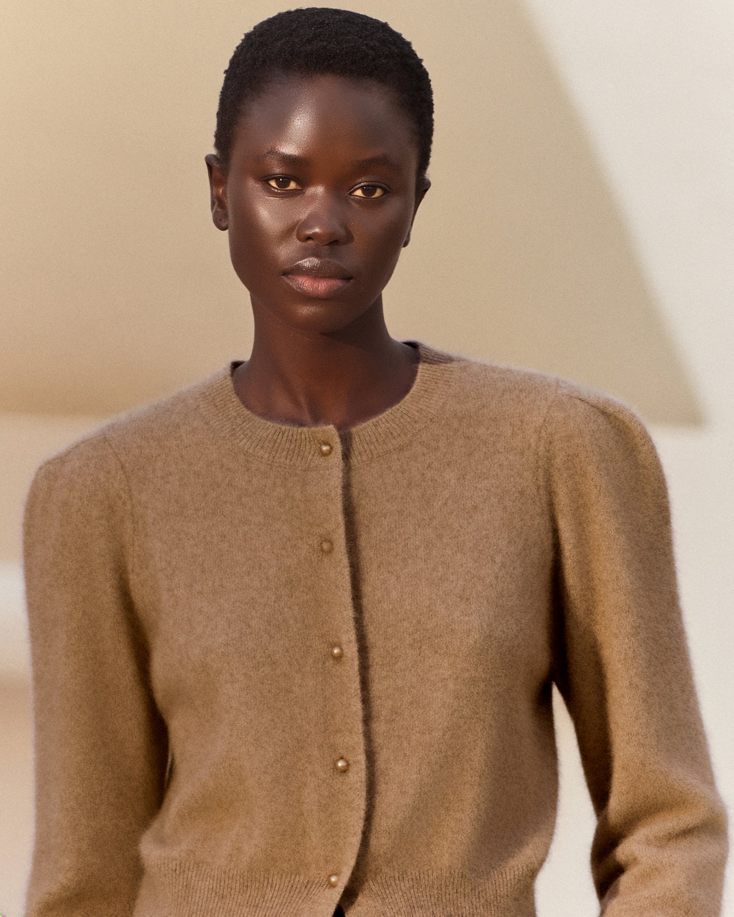 Smit Cardigan - Taupe