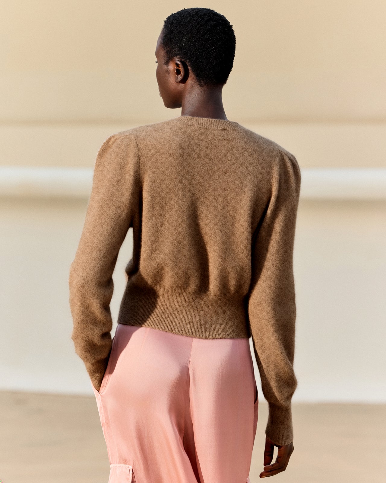 Smit Cardigan - Taupe - Image 3