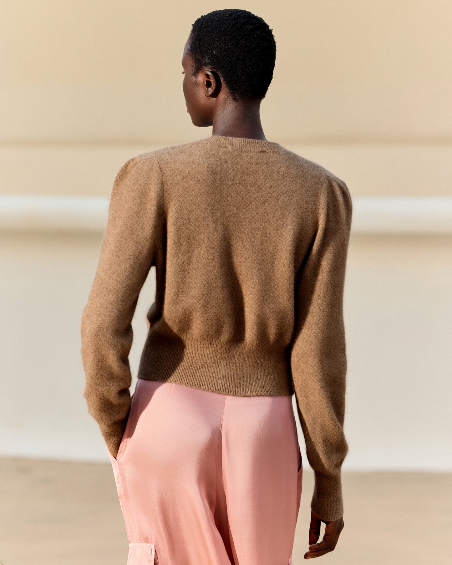 Smit Cardigan - Taupe
