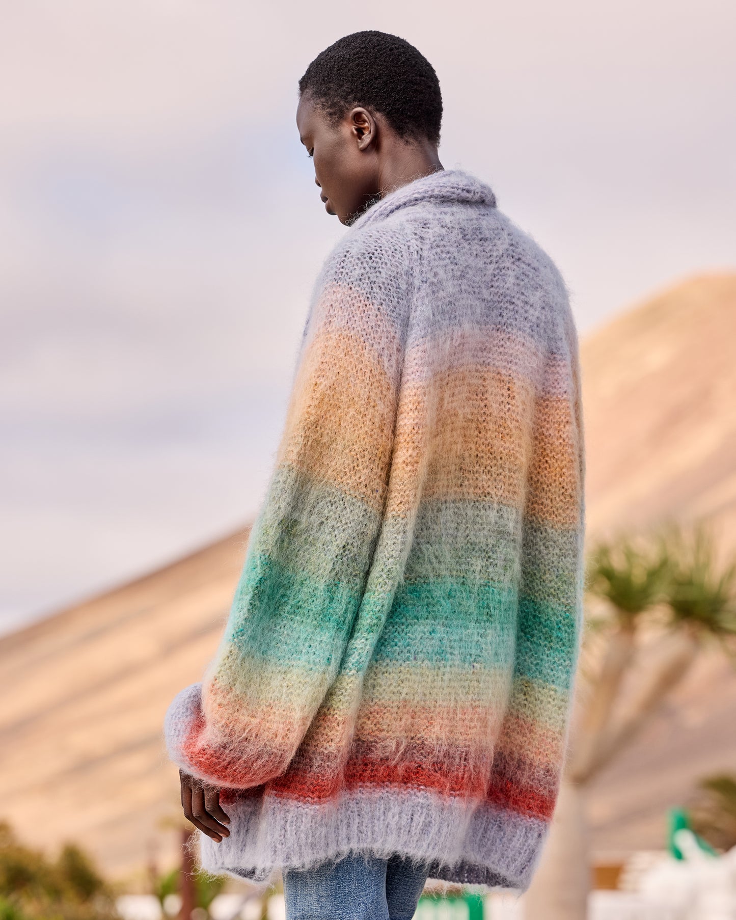 Cardigan Stone - Bleu