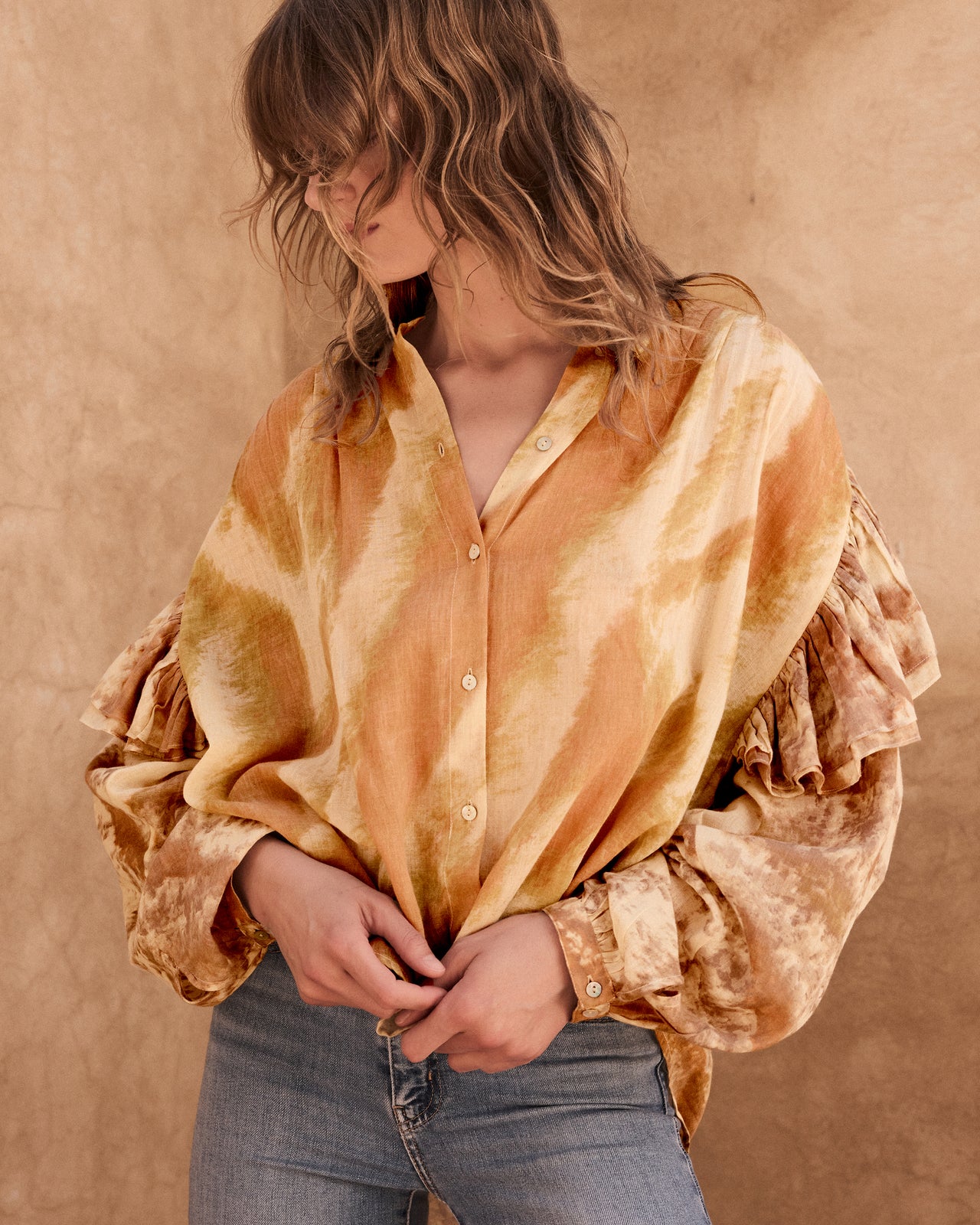Blouse Sumy - Jaune - Image 2