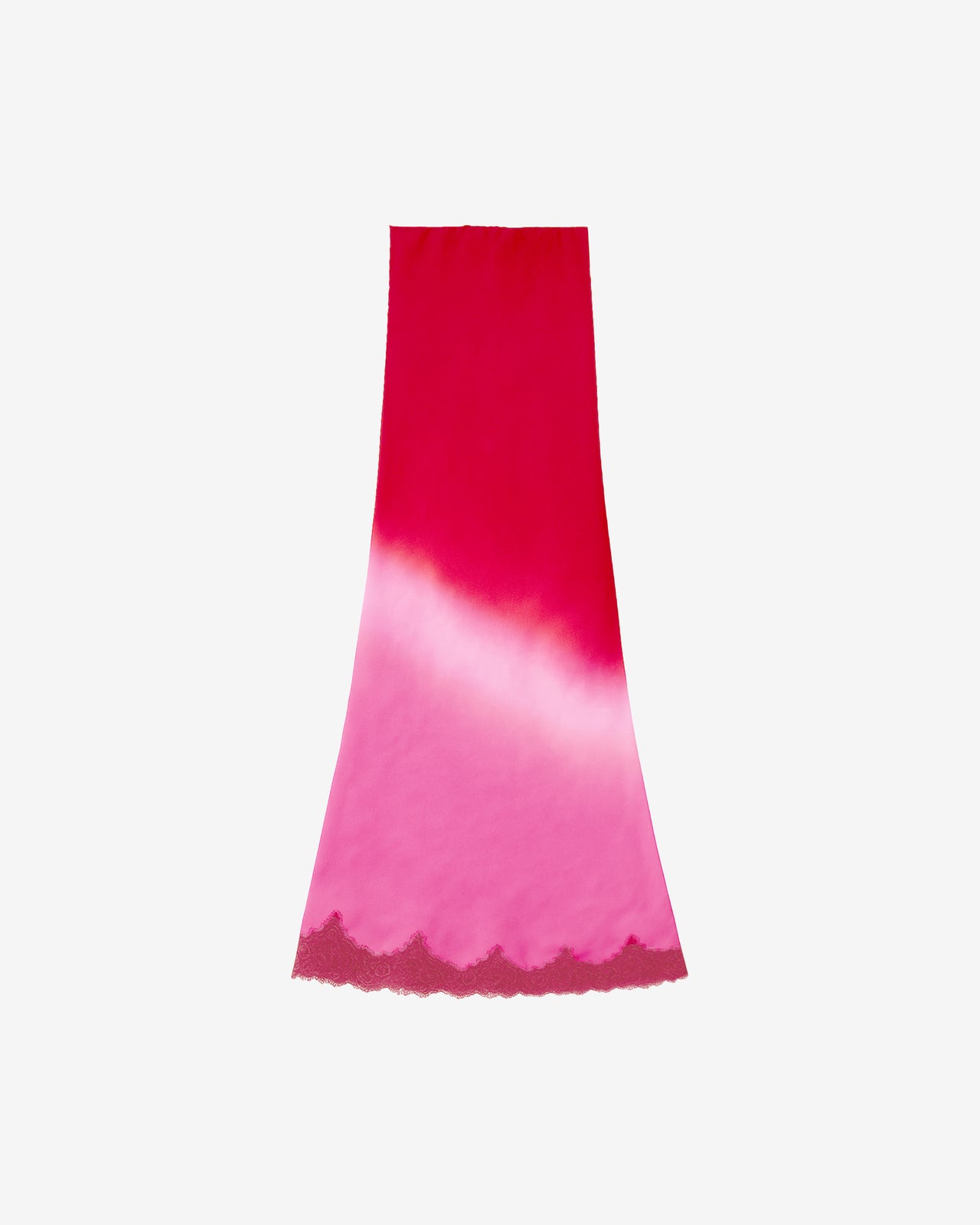 Jupe en soie tie & dye – Dégradé de roses - Jupes & shorts Mes Demoiselles - Image 7