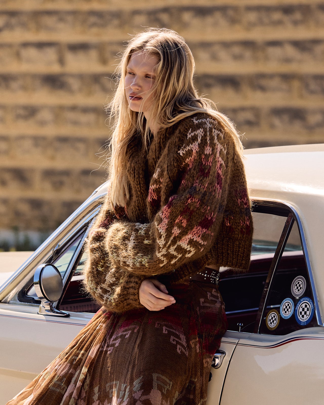 Alia Cardigan - Brown - Image 4