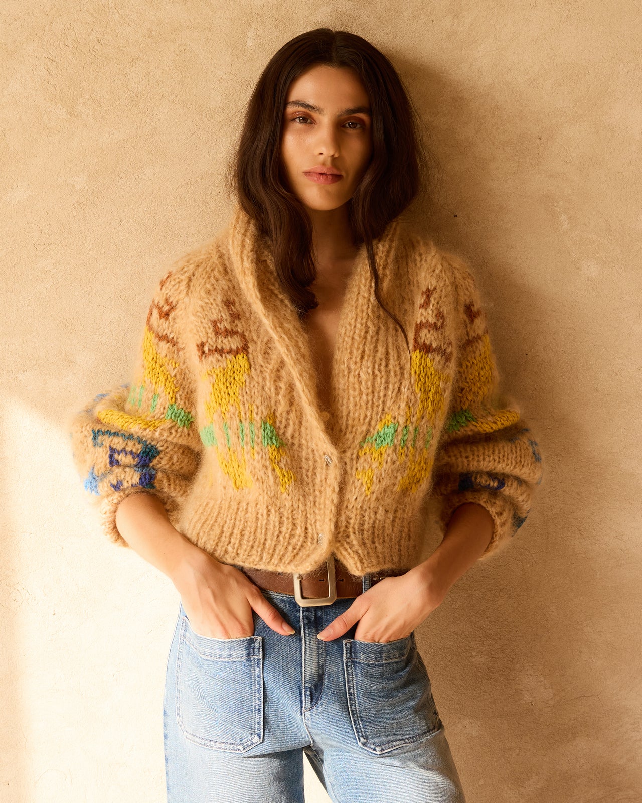 Alia Cardigan - Ivory - Image 1