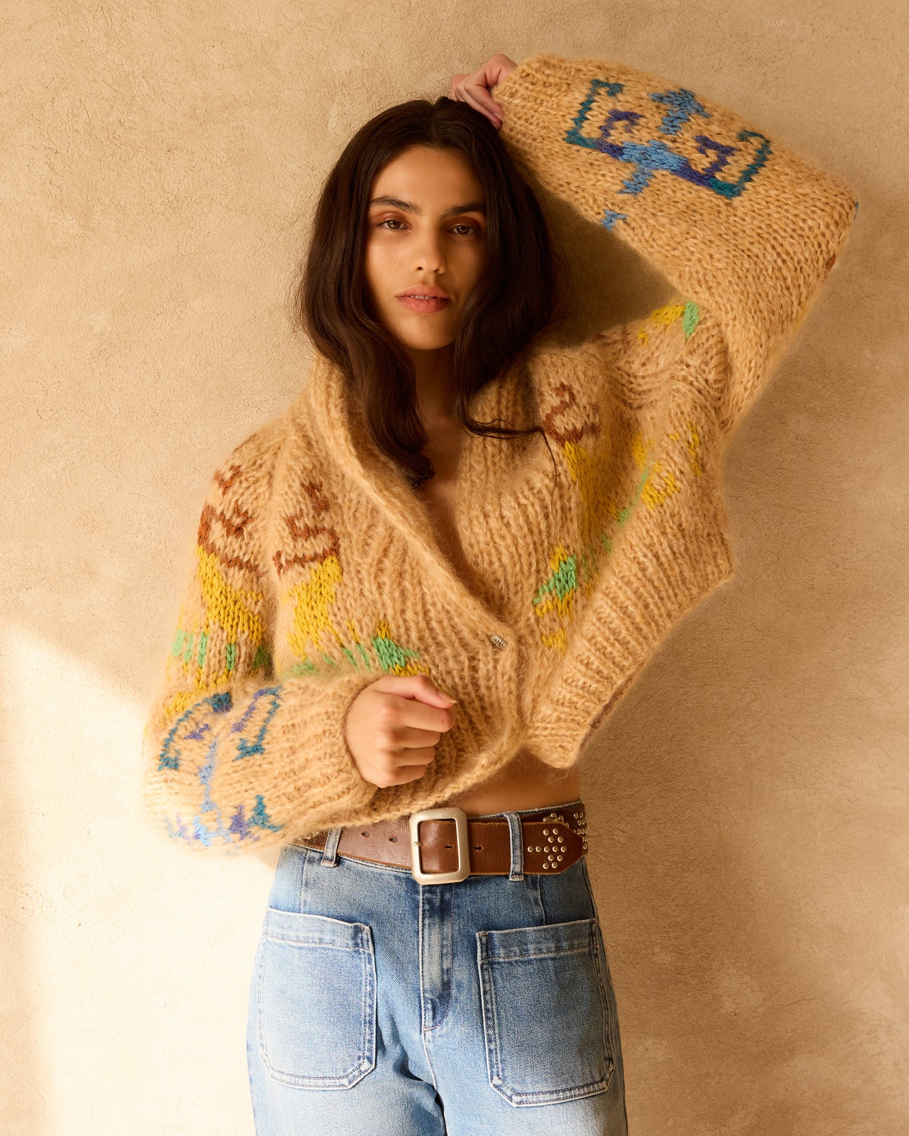Alia Cardigan - Ivory - Image 3