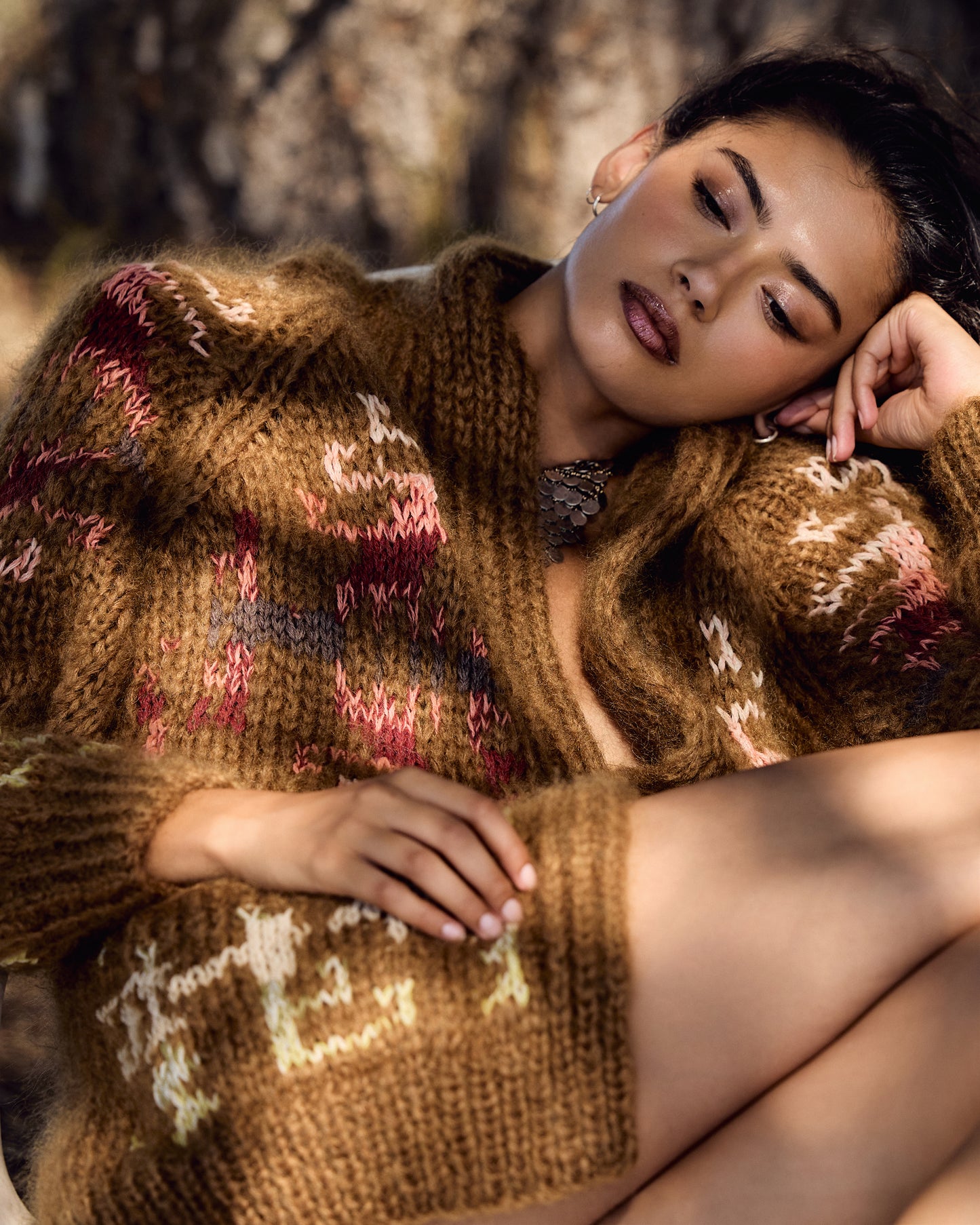 Alita Cardigan - Brown