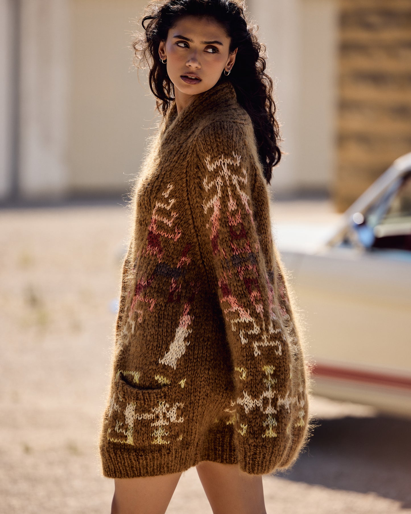 Alita Cardigan - Brown