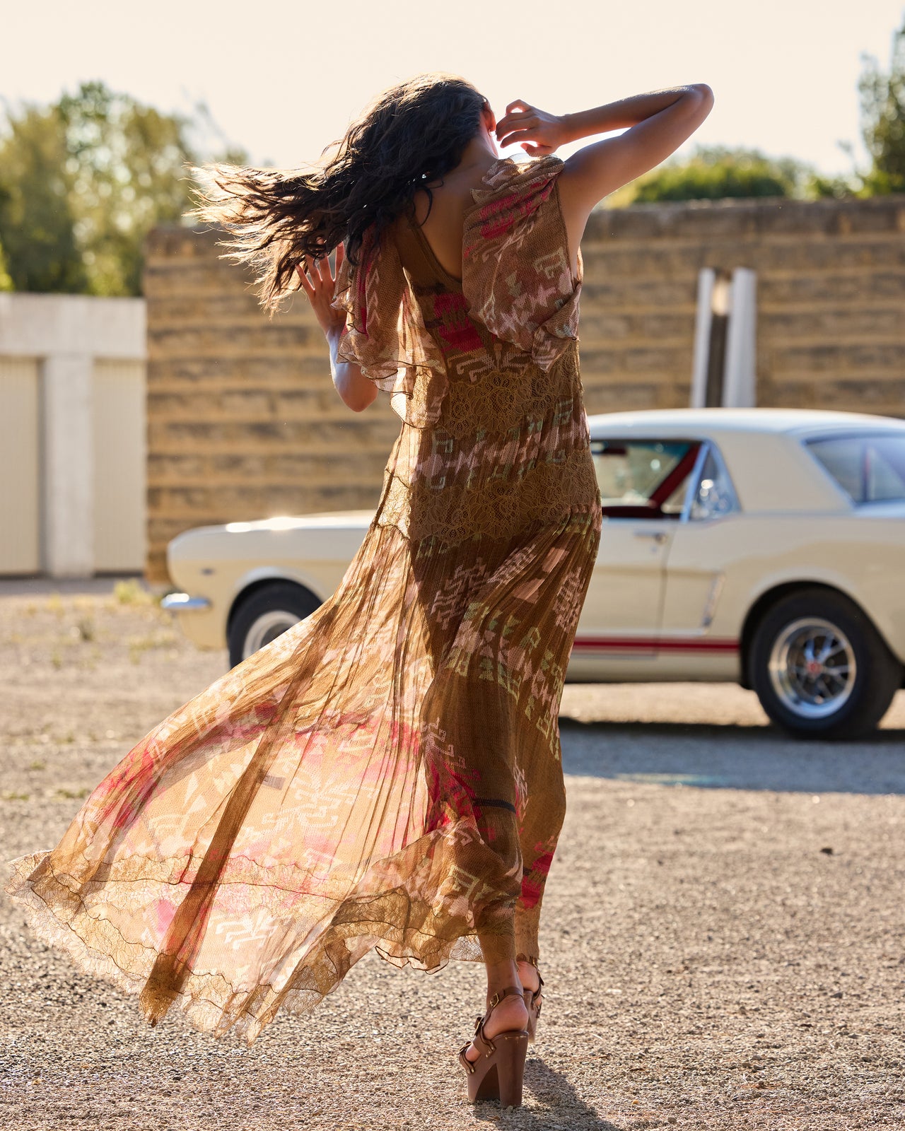 Ara Dress - Brown - Image 1