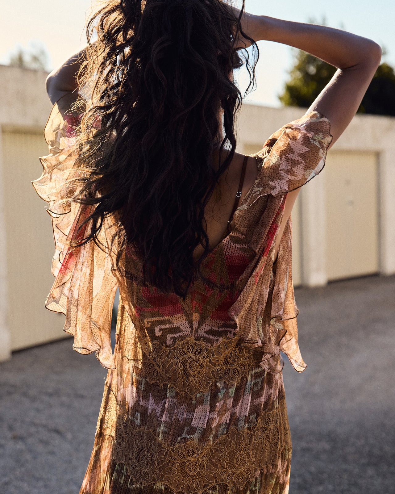 Ara Dress - Brown - Image 8