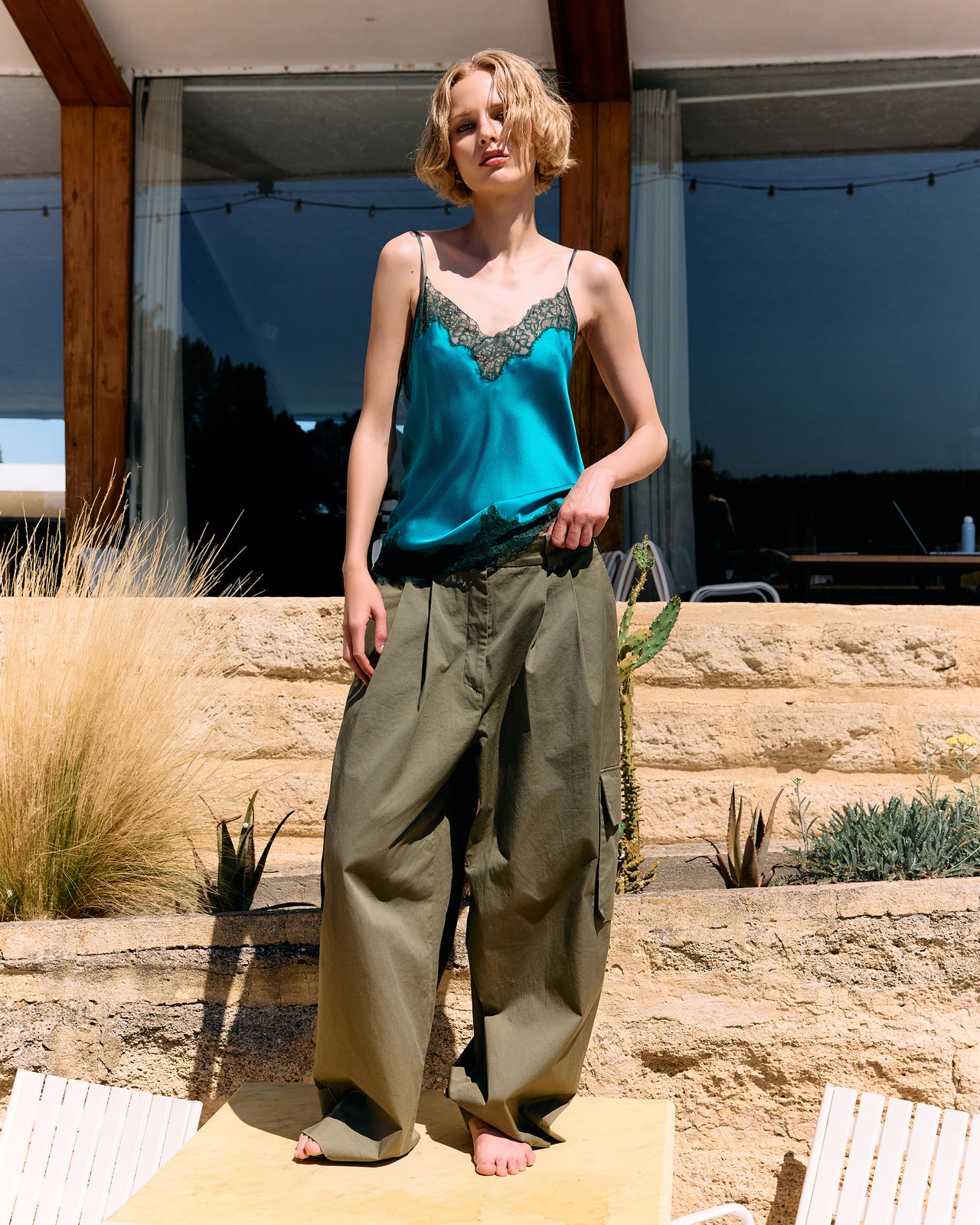 Top Auranus - Turquoise - Image 3
