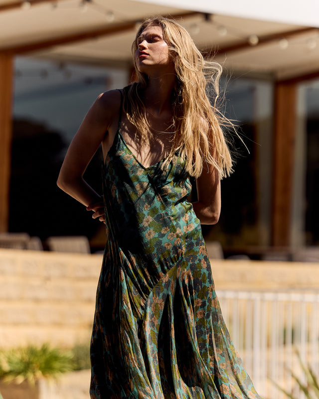 Robe Belinda - Vert - Image 3