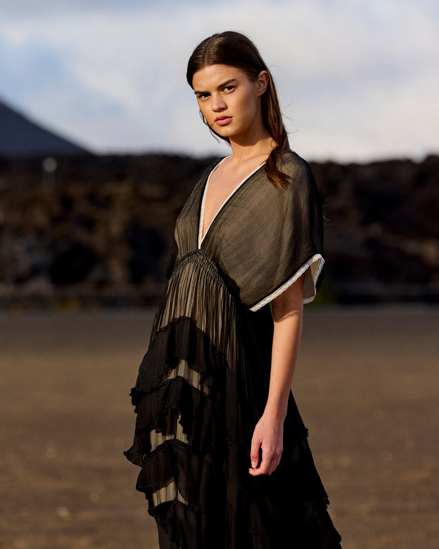 Robe Charlotte - Noir - Image 2