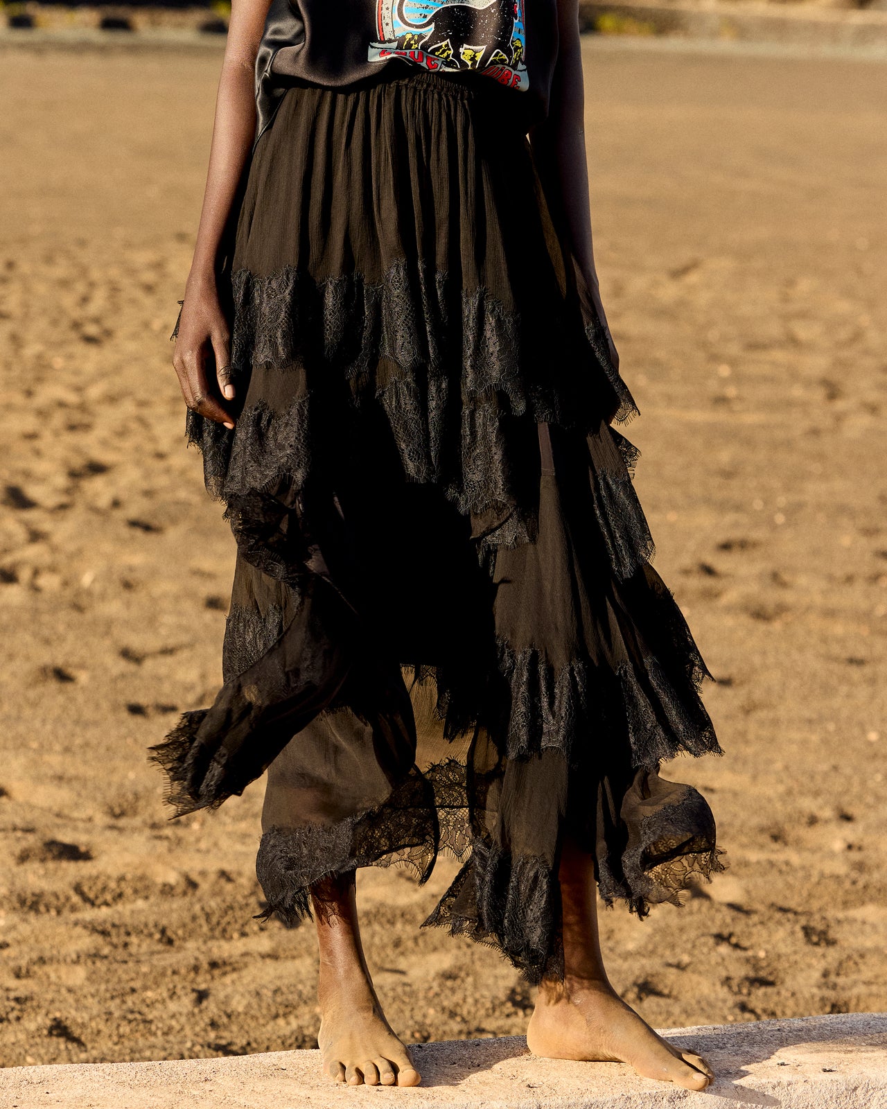 Dana Skirt - Black - Image 2
