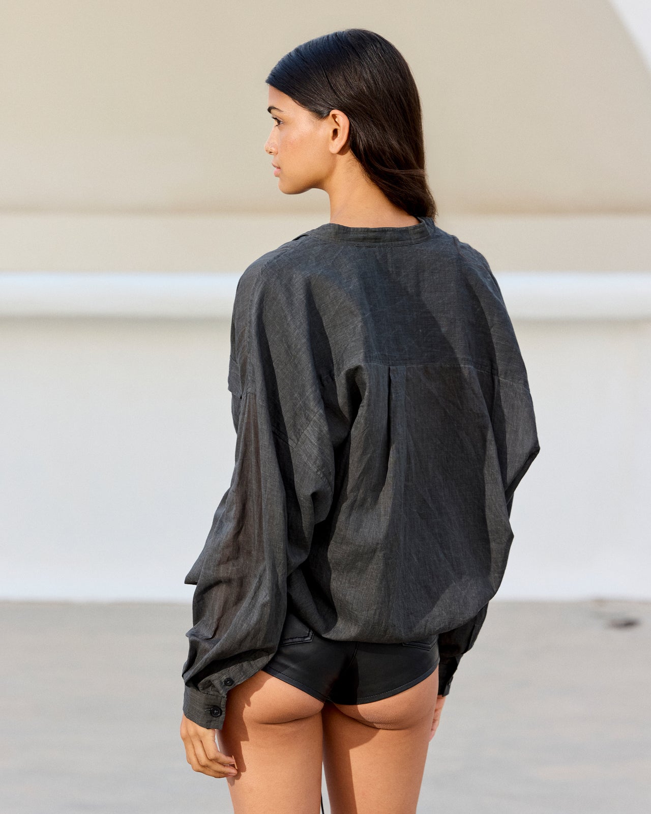 Blouse Dembow - Noir - Image 5