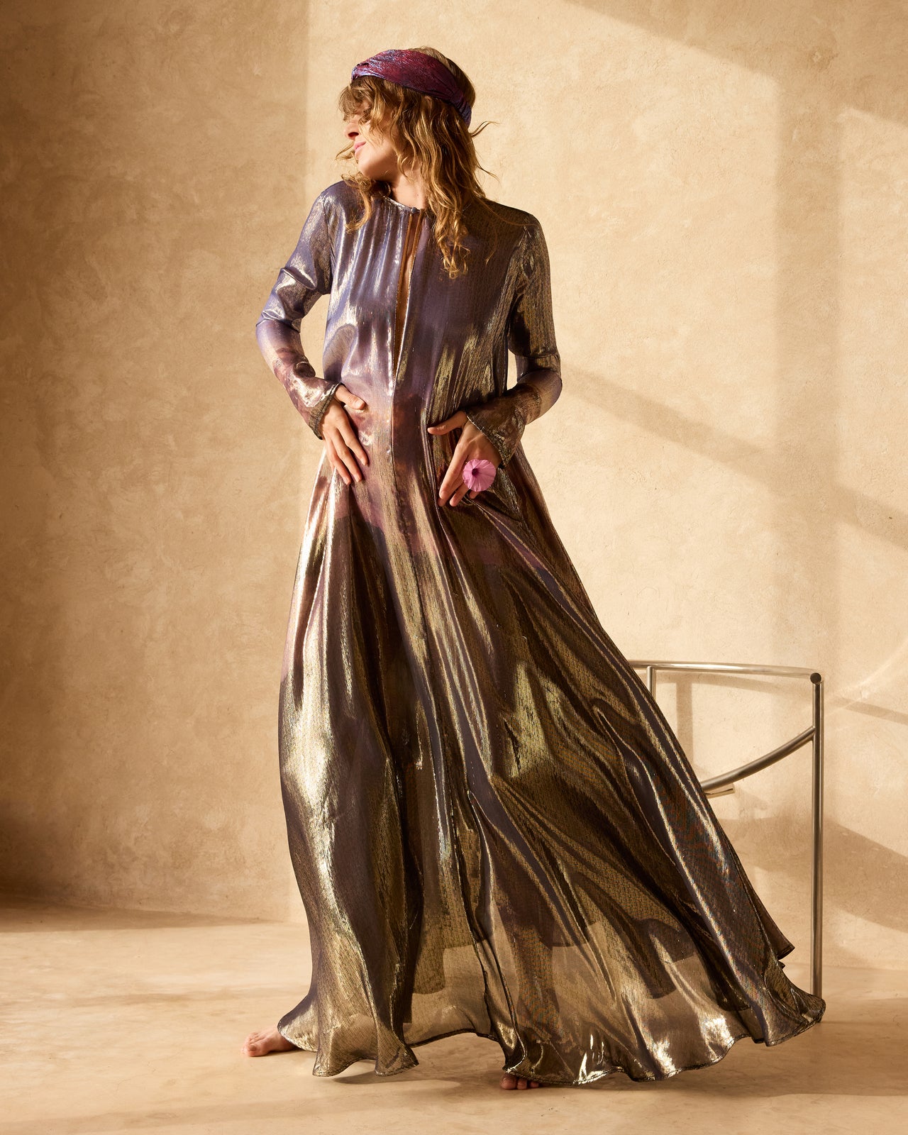 Robe Diamo - Violet - Image 4
