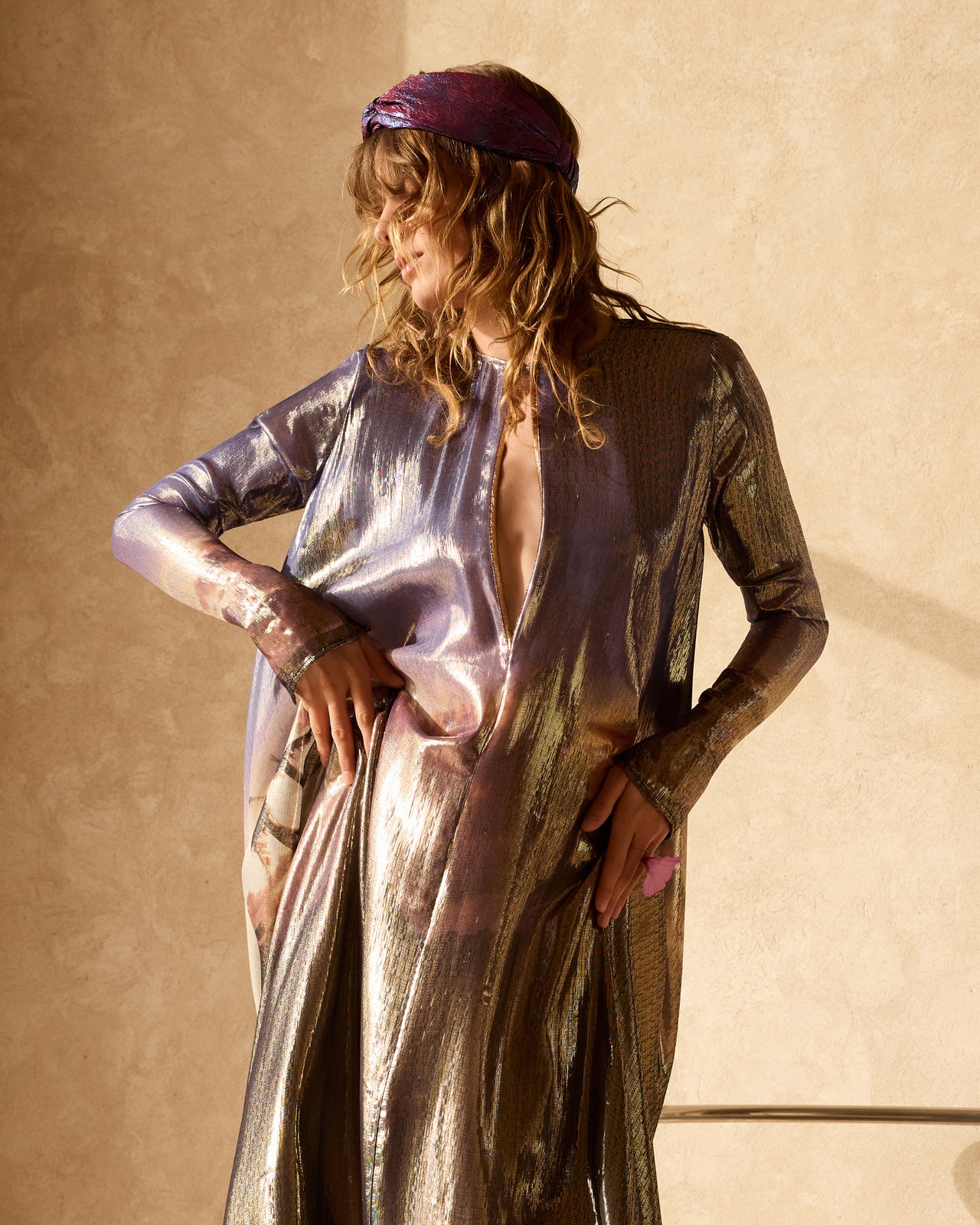 Robe Diamo - Violet - Image 5
