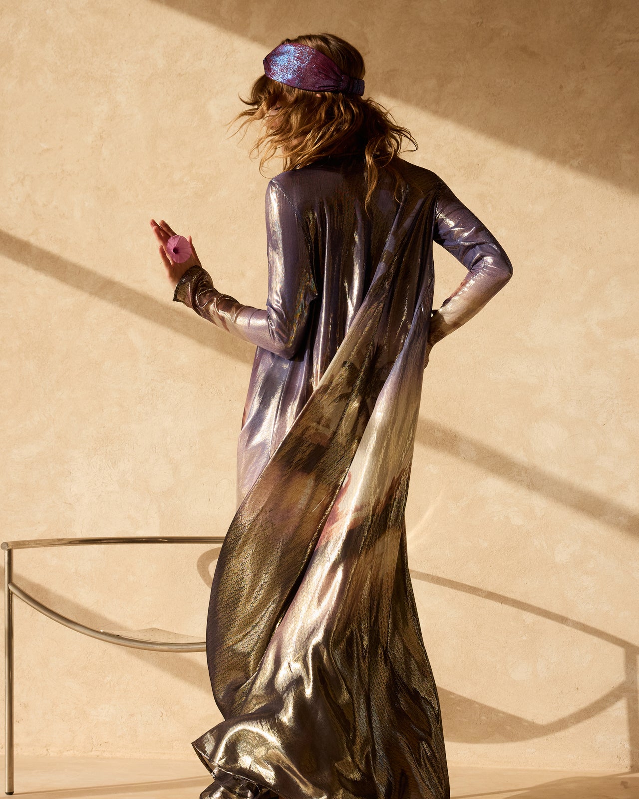 Robe Diamo - Violet - Image 7
