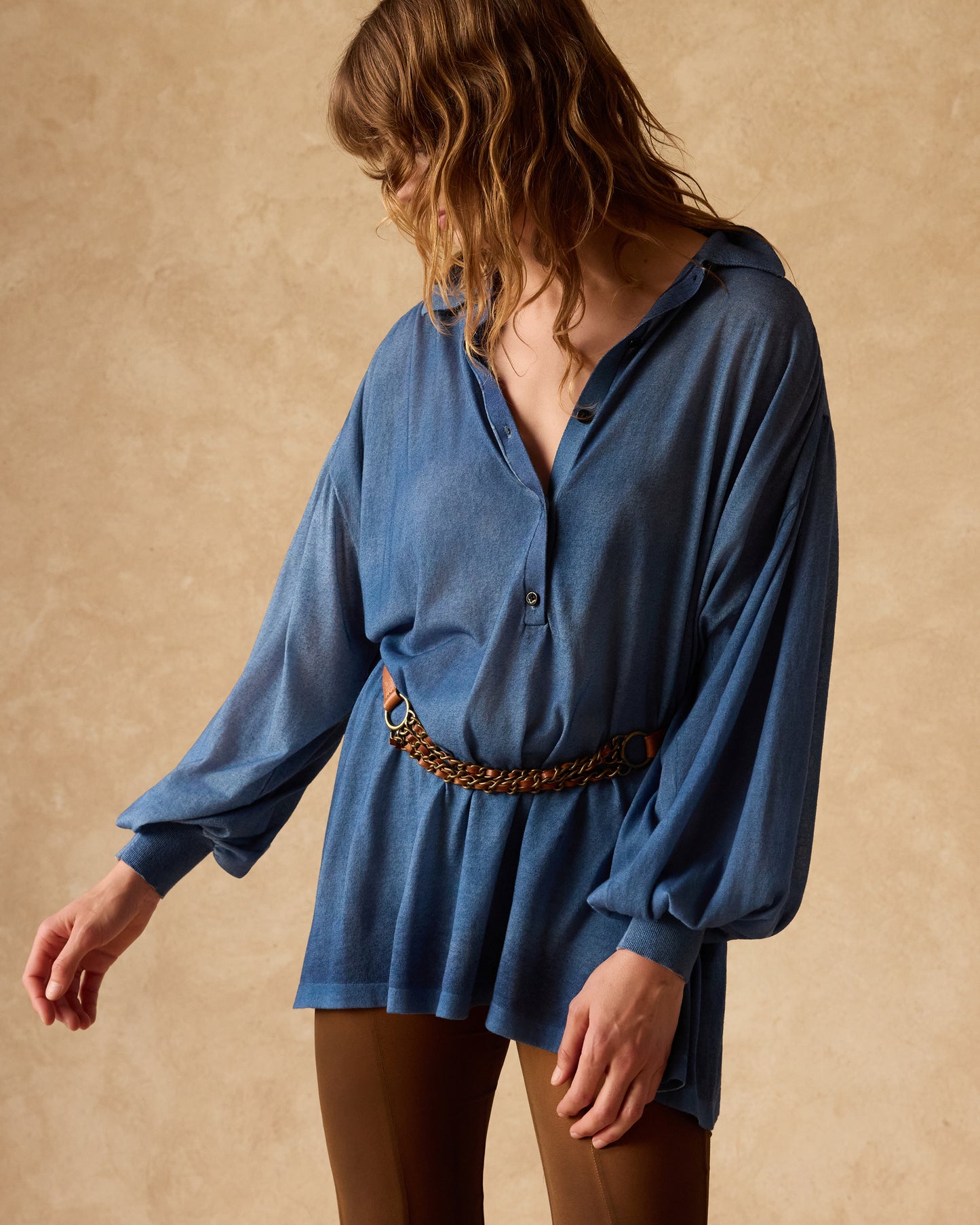 Dou Sweater - Blue