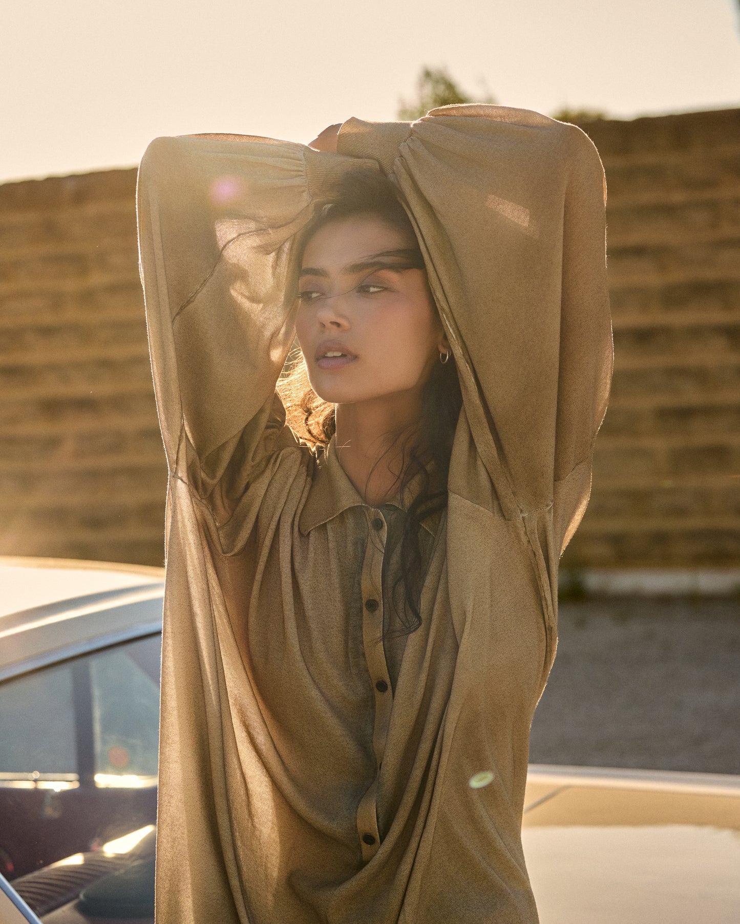 Dou Sweater - Khaki